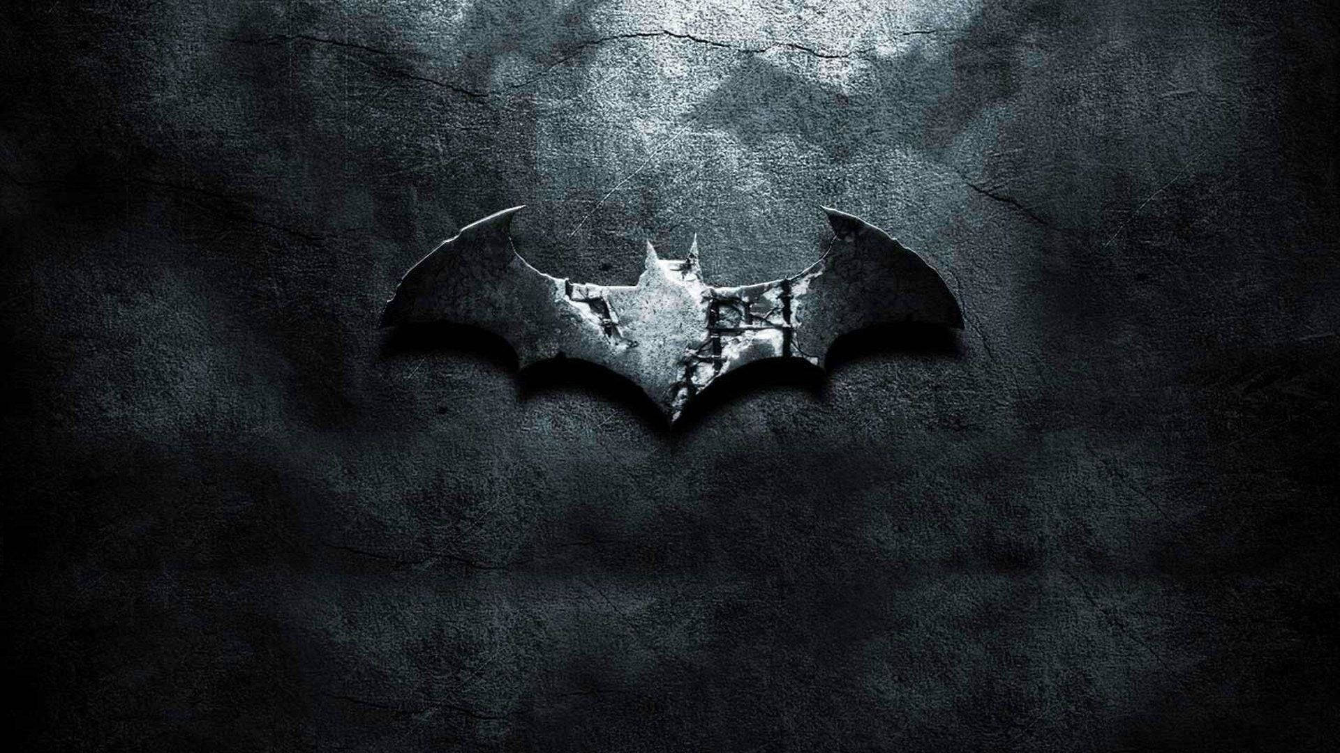 Batman Symbol Hård Sten Wallpapers
