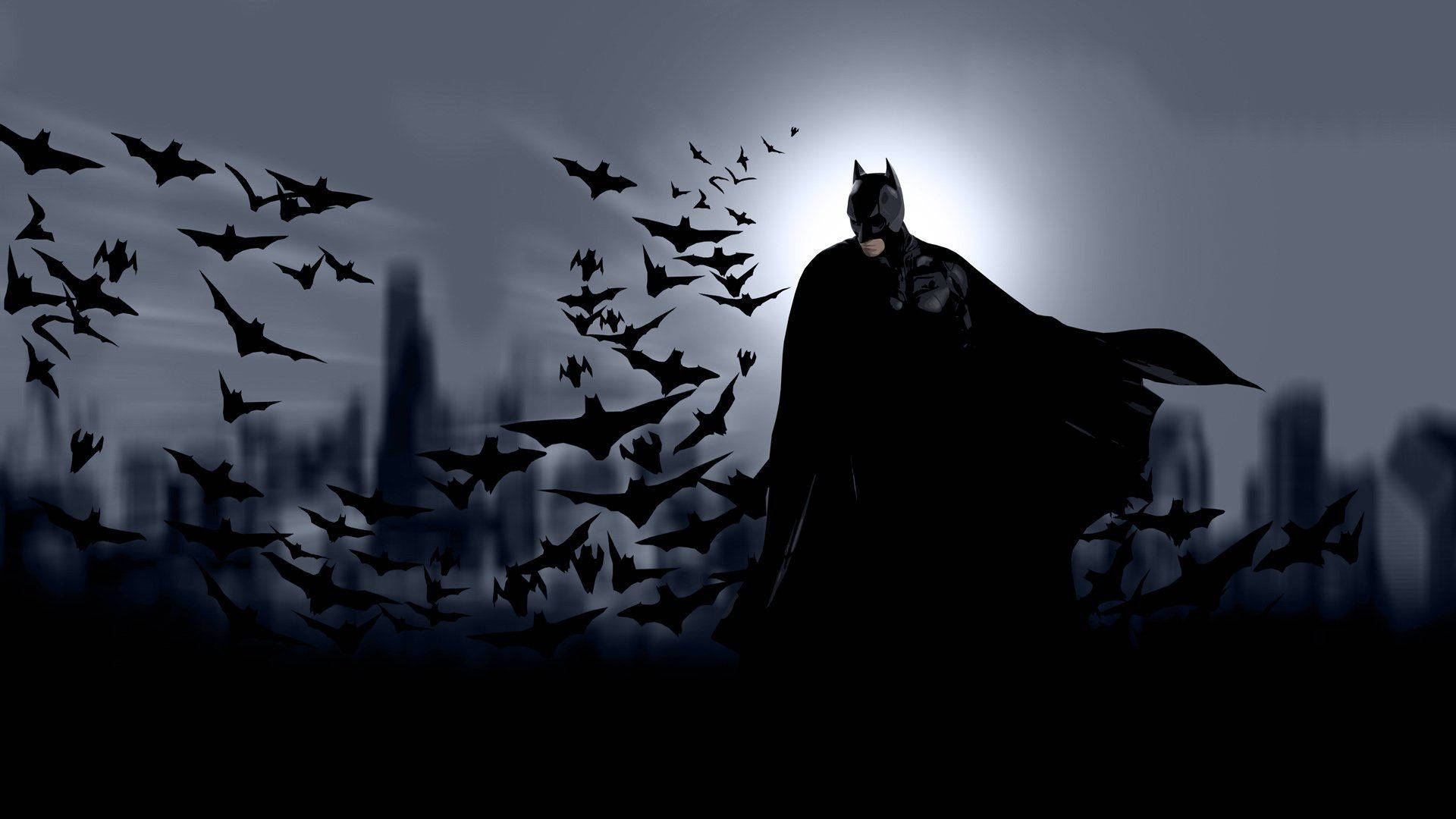 Batman – The Dark Knight slår ned på Gotham City Wallpapers