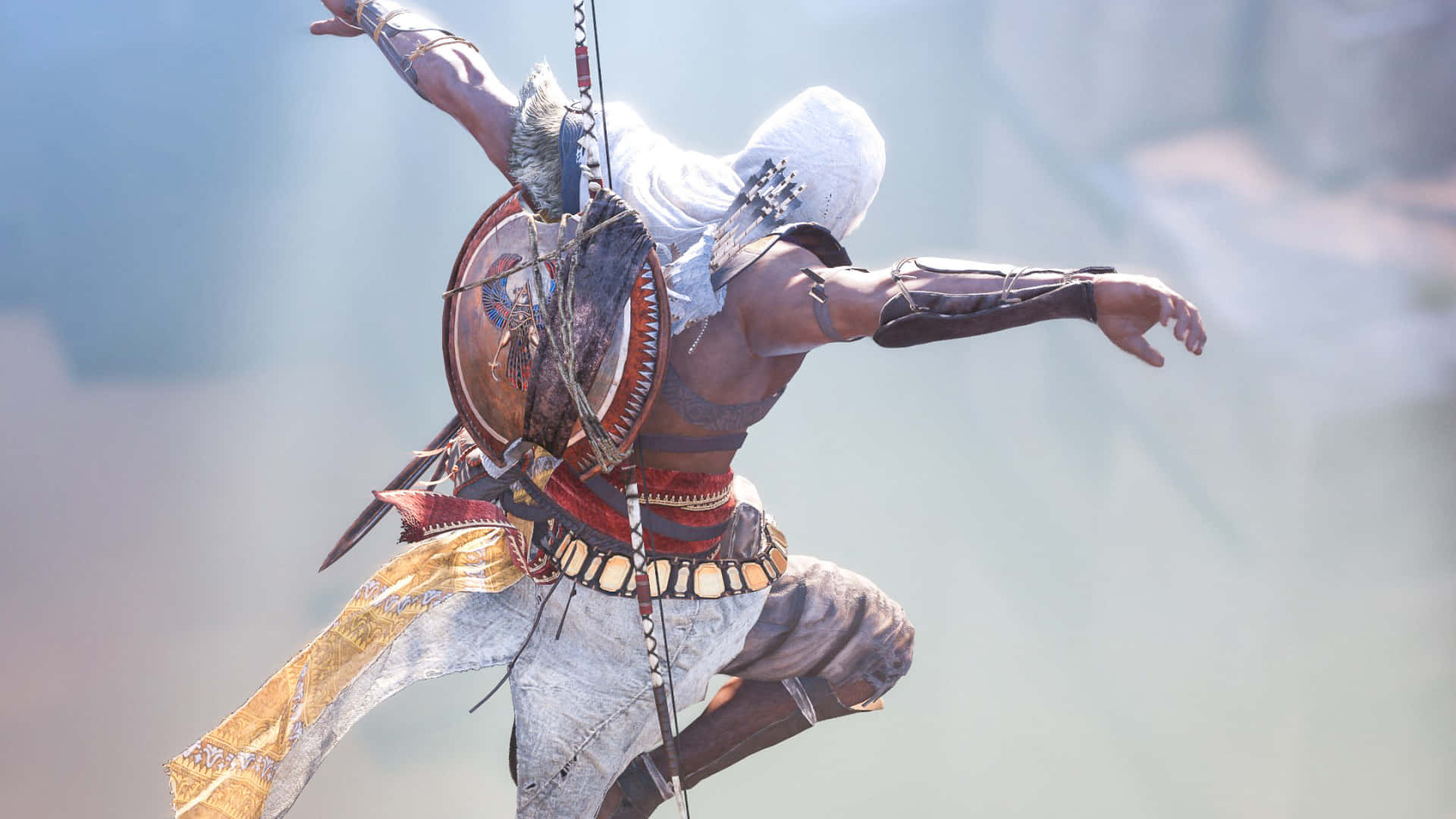 Bayek Sidste Medjay 1920x1080 Assassin's Creed Origins Baggrund Wallpapers