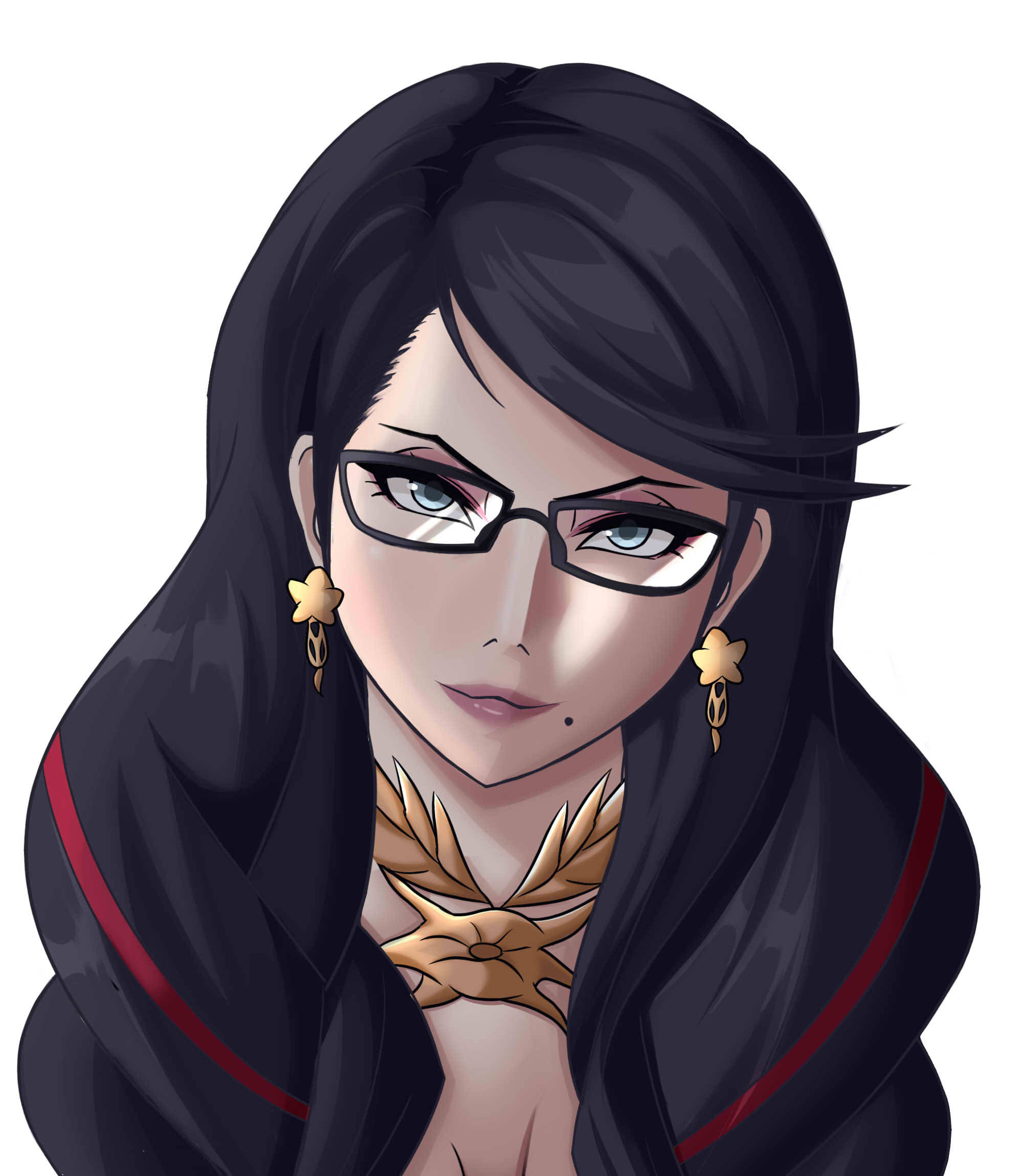 Bayonetta voldsomt ansigt Wallpapers