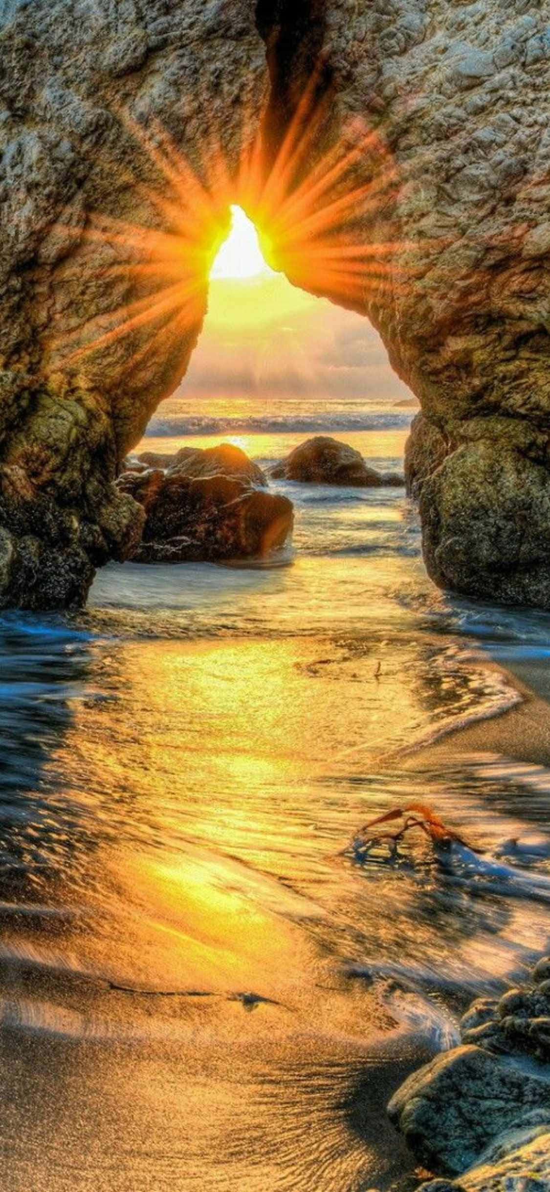Beachin' The Good Life med iPhone Xs Malibu Wallpapers