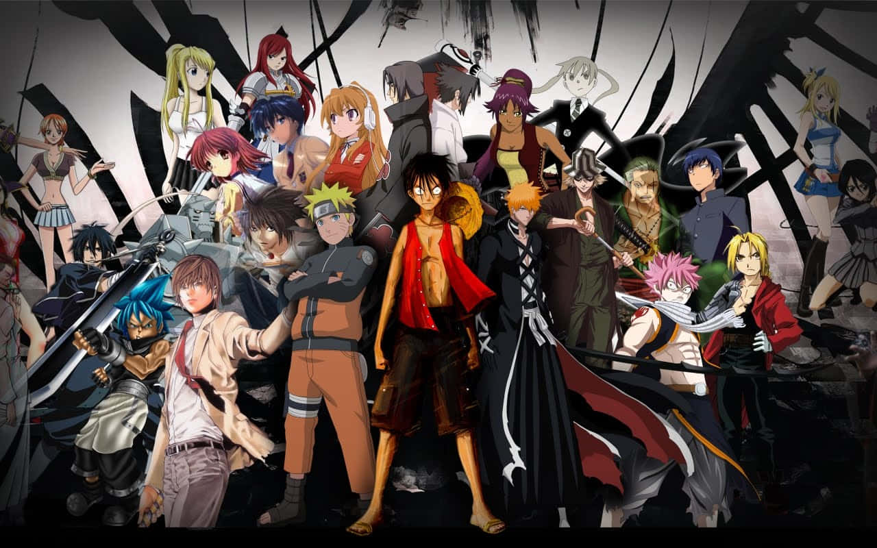 Bedste Anime Berømte Anime Hovedpersoner Wallpapers
