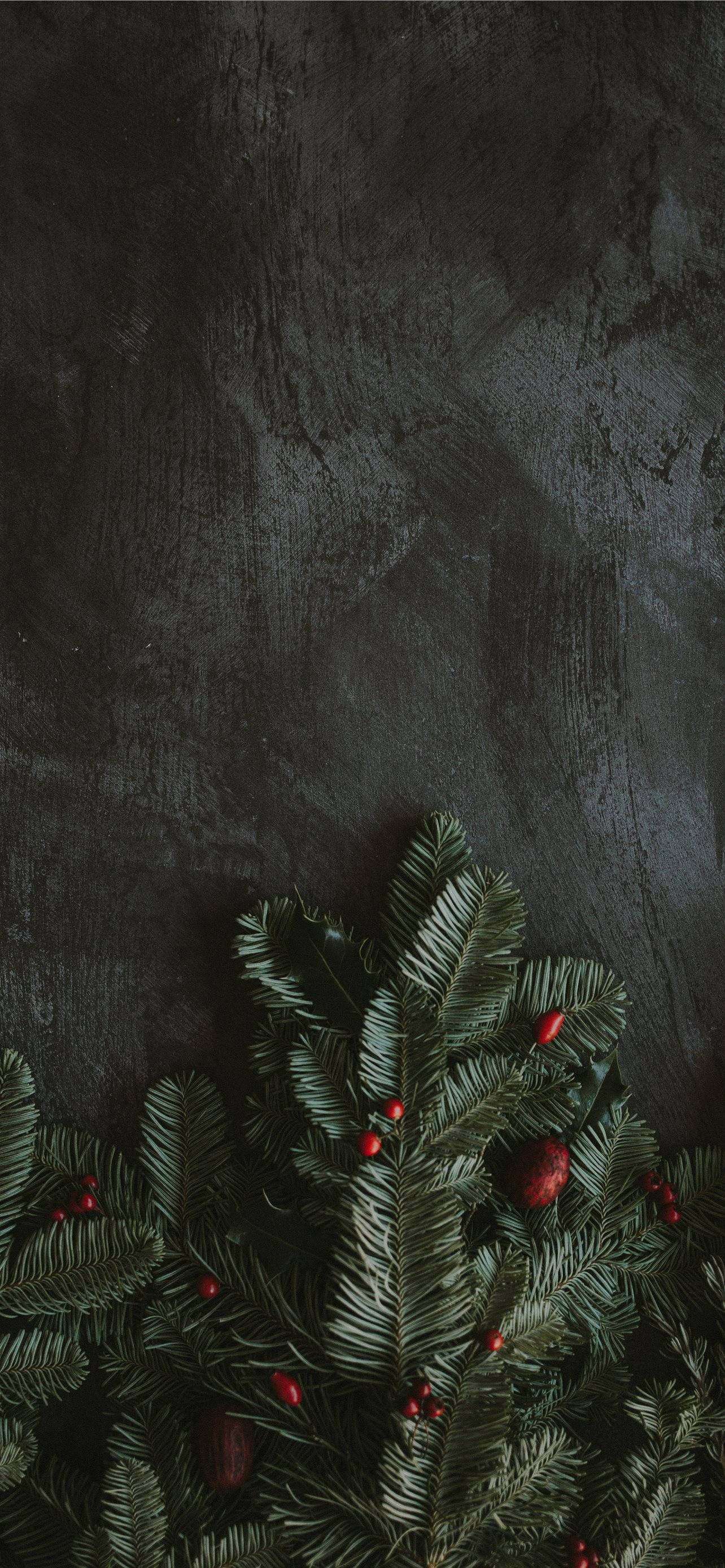 Bedste mørke iPhone-blad Wallpapers