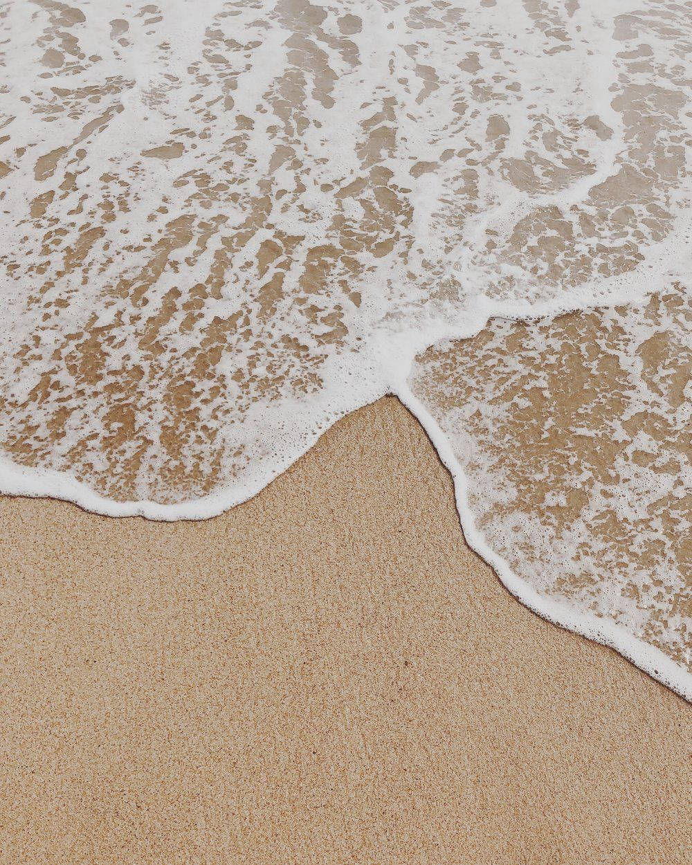Beige æstetisk havkyst Wallpapers