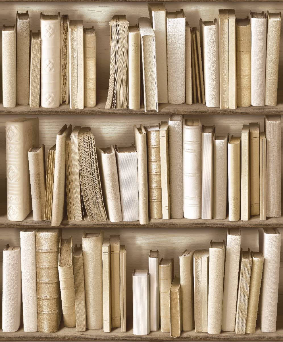 Beige Brun Æstetiske Bøger Wallpapers