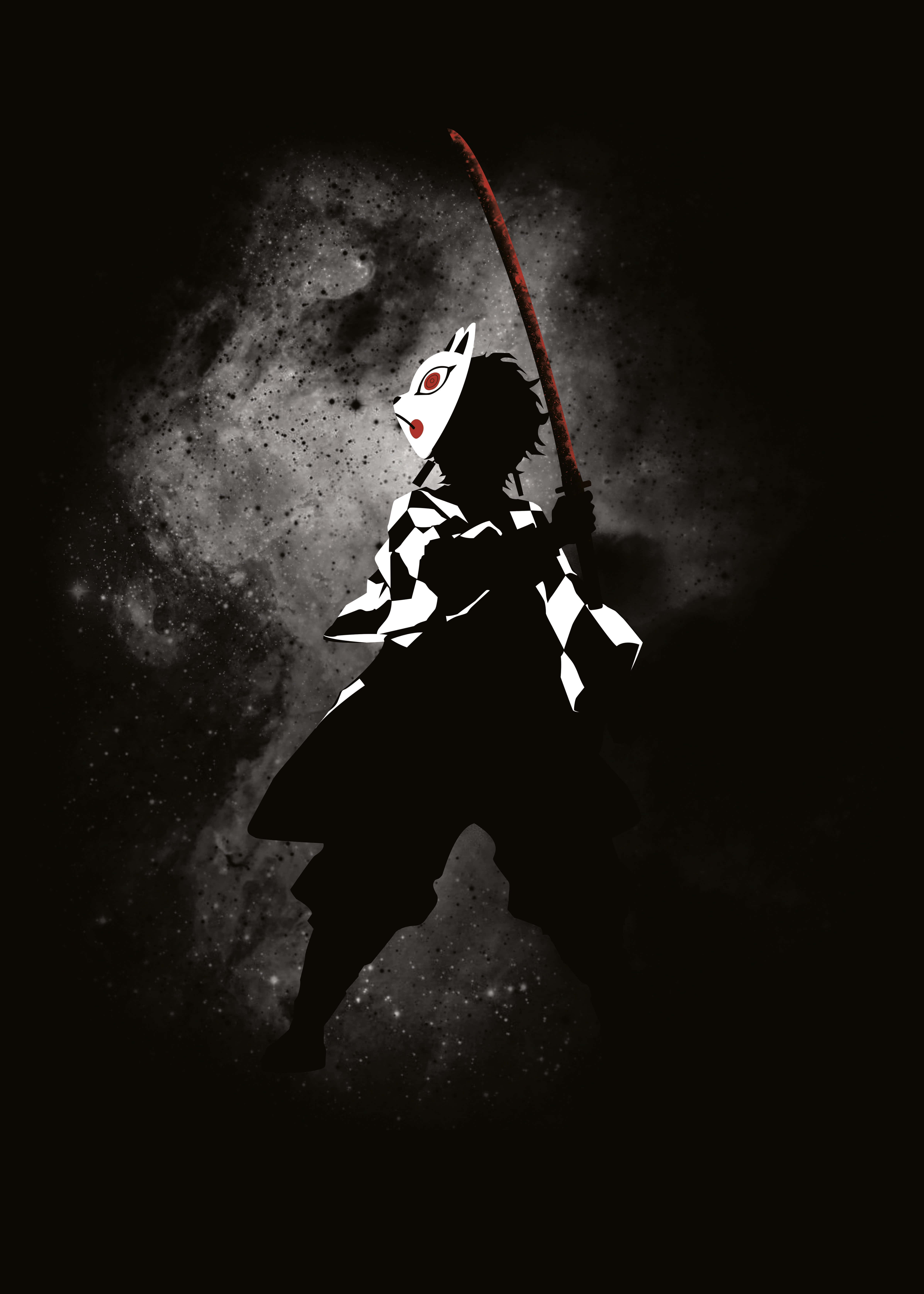 "Bekæmp de mørke ondskabens kræfter med kraften fra Dark Demon Slayer" Wallpapers