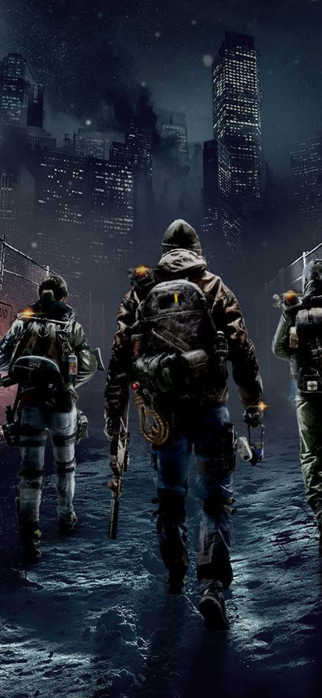 Bekæmp fjender med stil med iPhone Xs Max The Division Wallpapers