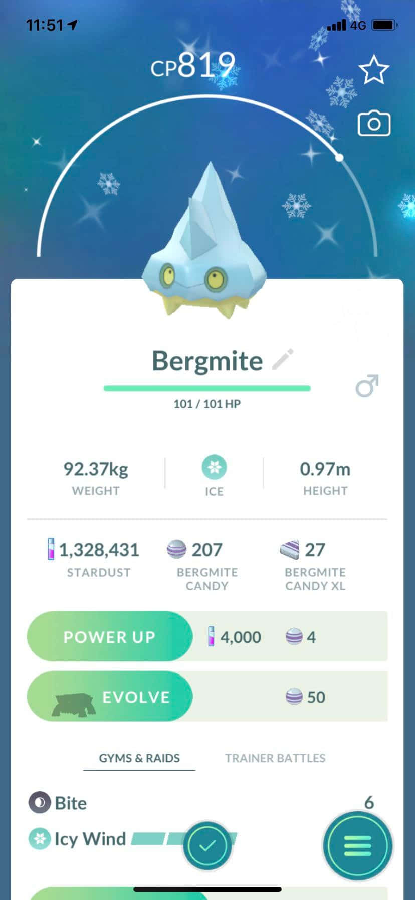 Bergmite Med 101 HP Wallpapers