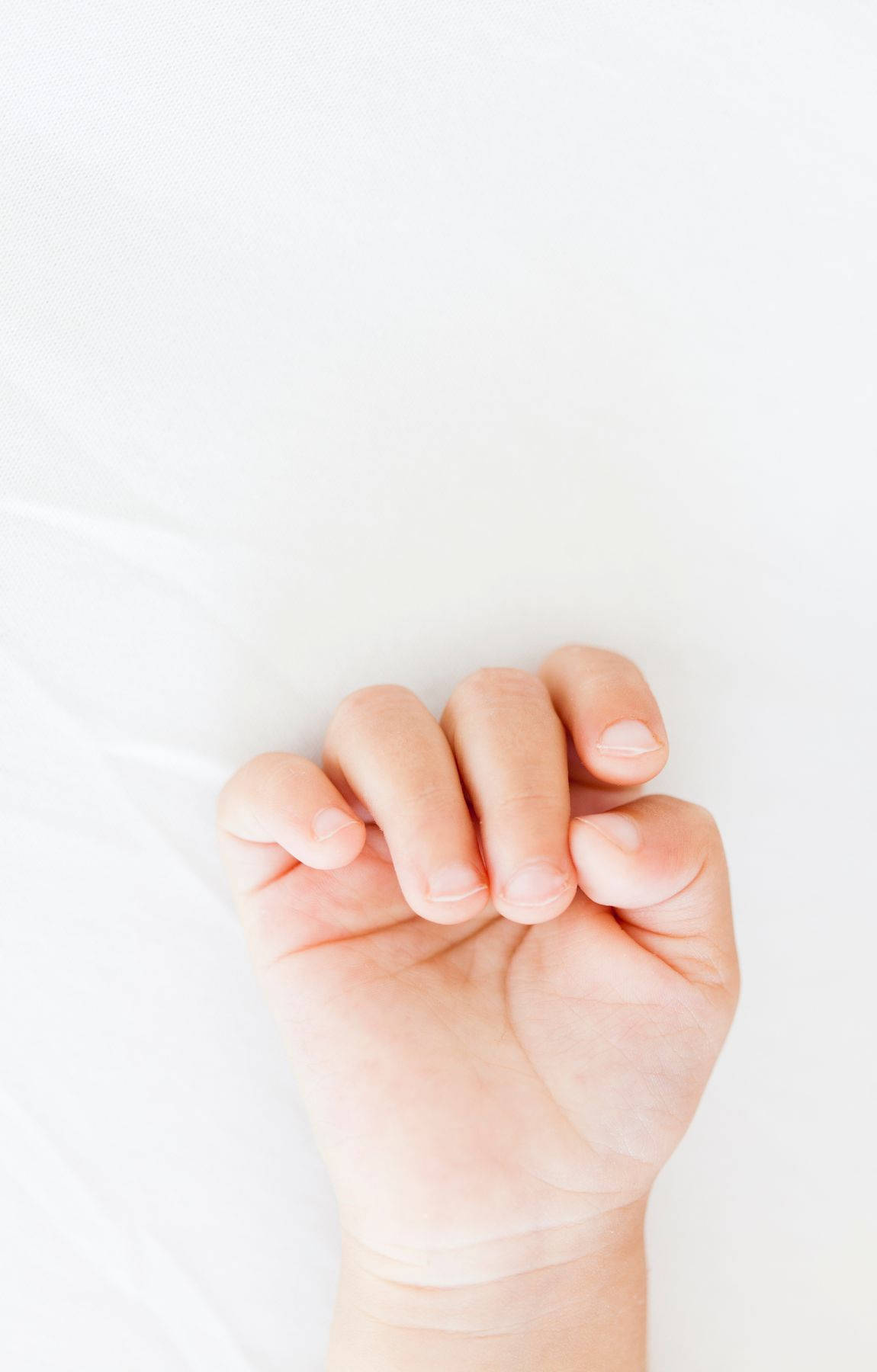 Berøring af uskyld - Lille babyhånd Wallpapers