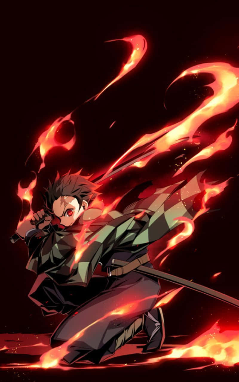 Besejr modstanderen med lethed ved at spille Demon Slayer på iPad. Wallpapers