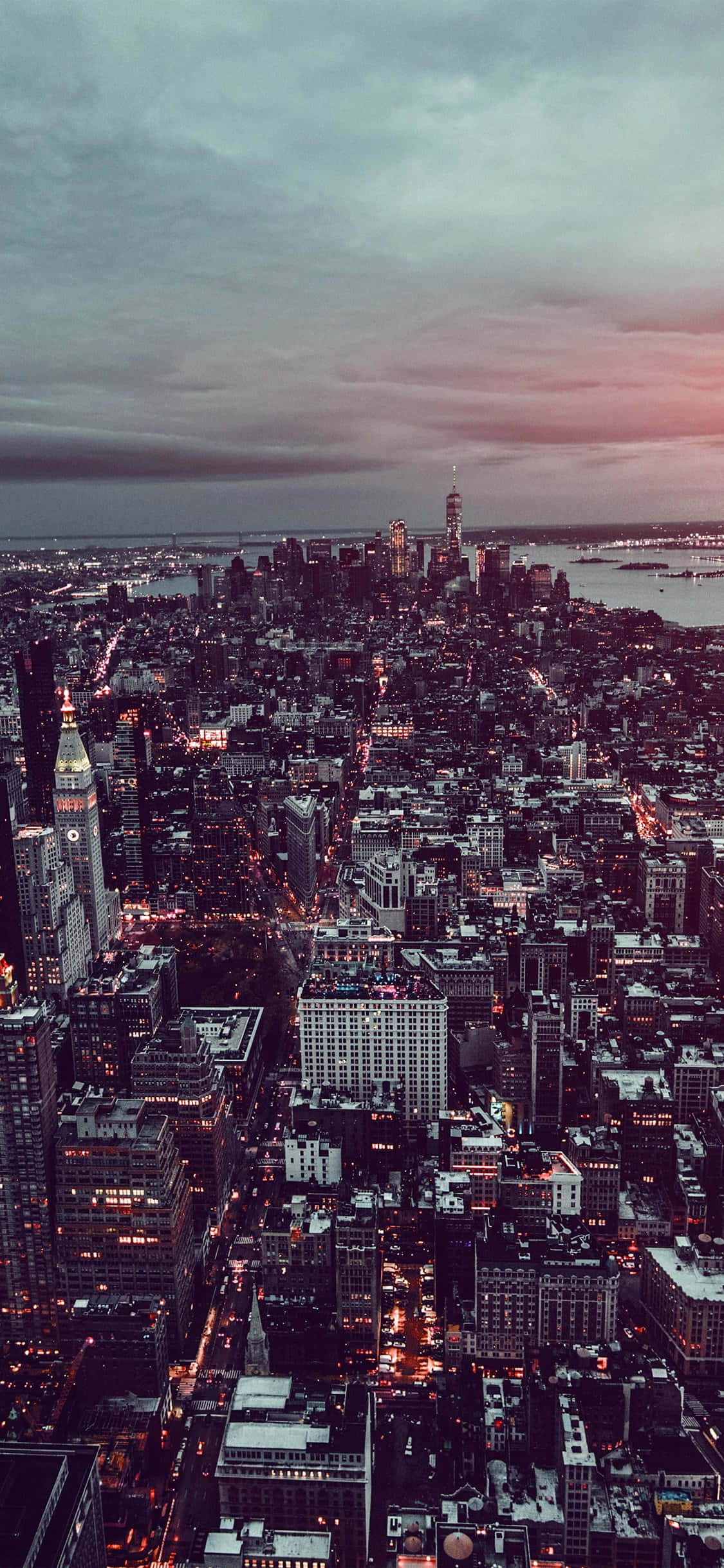 "Besøg Big Apple med New Yorks ikoniske iPhone X" Wallpapers