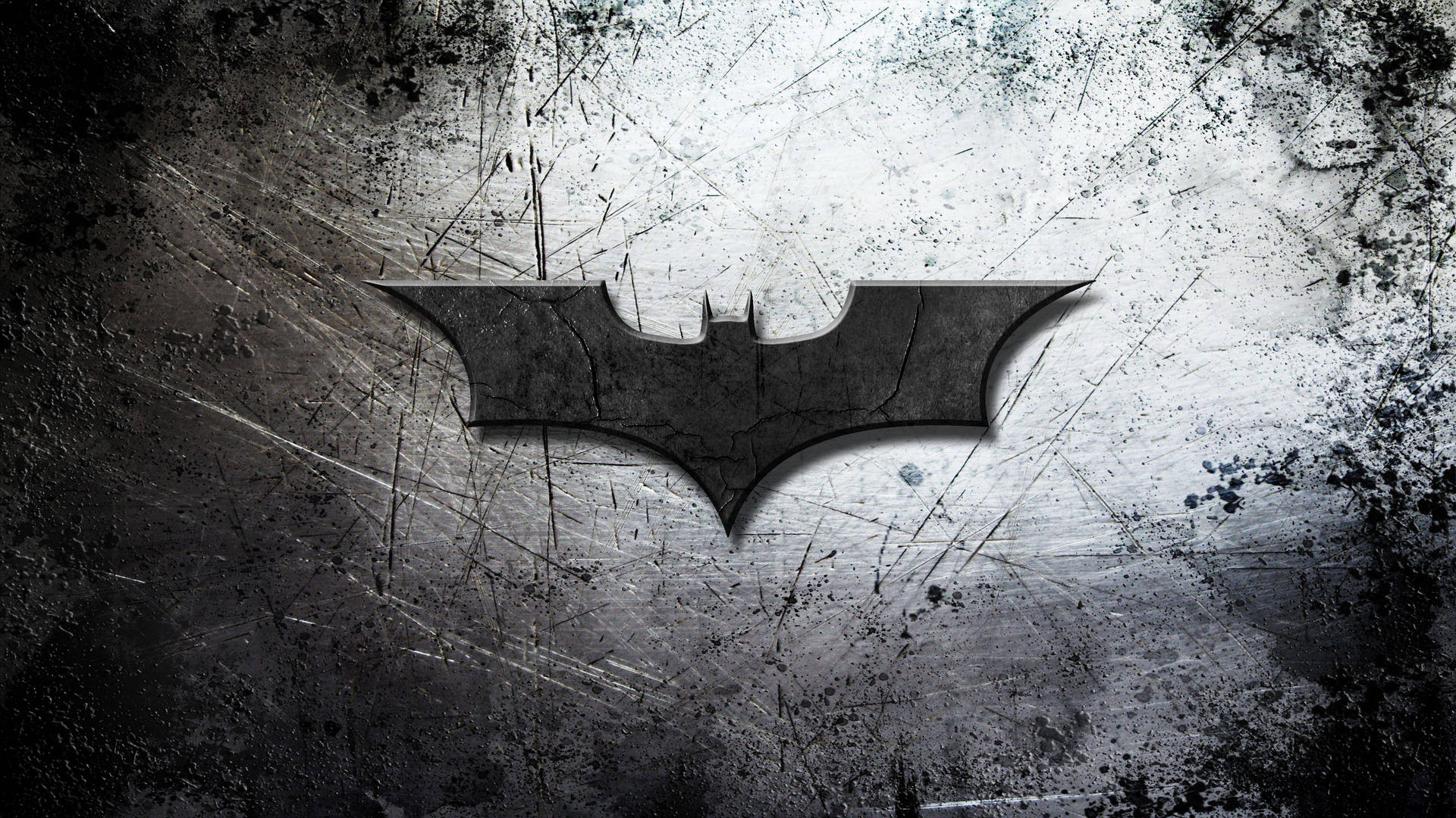 Beskadiget Batman logo wallpaper — Batman Wallpapers
