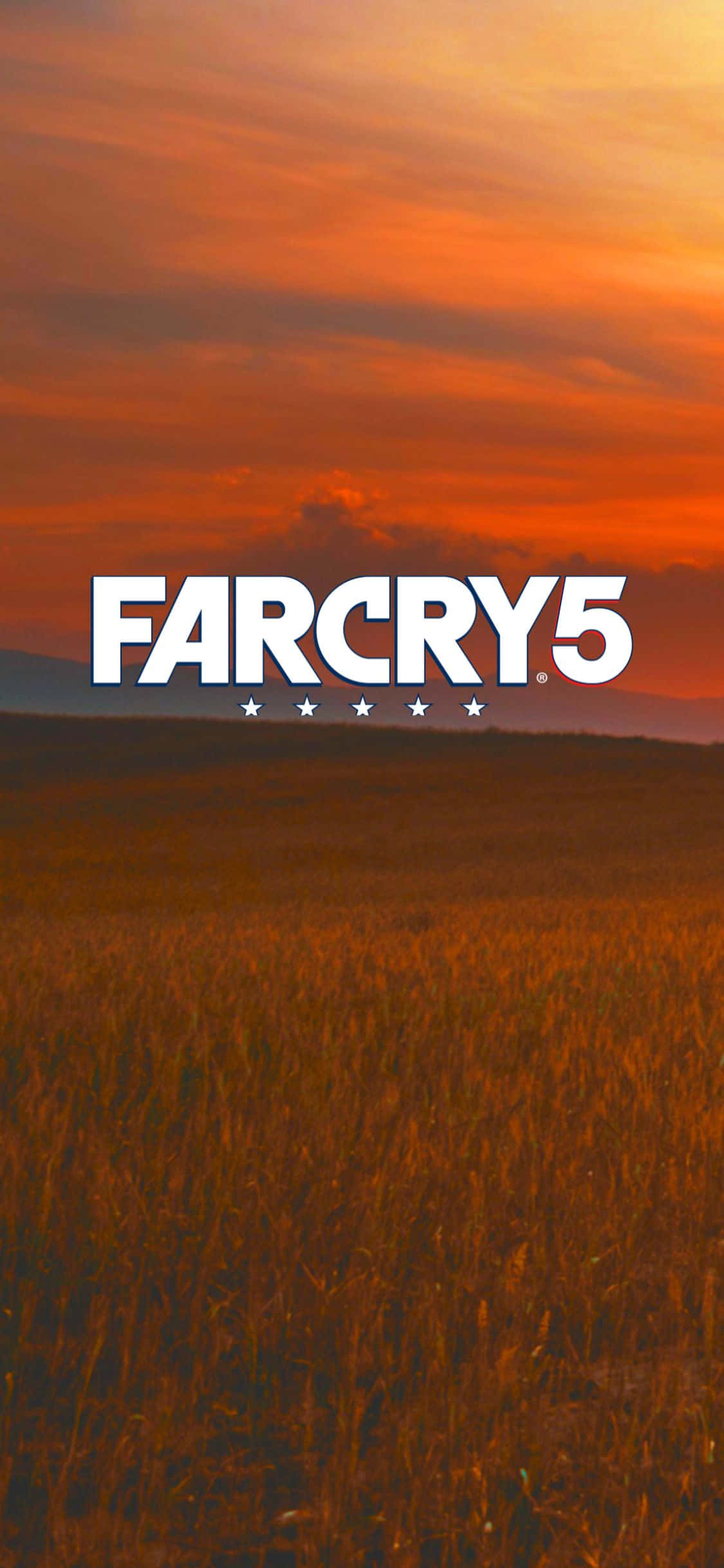 Bestig et bjerg med Far Cry 5 på den nye iPhone Xs Wallpapers