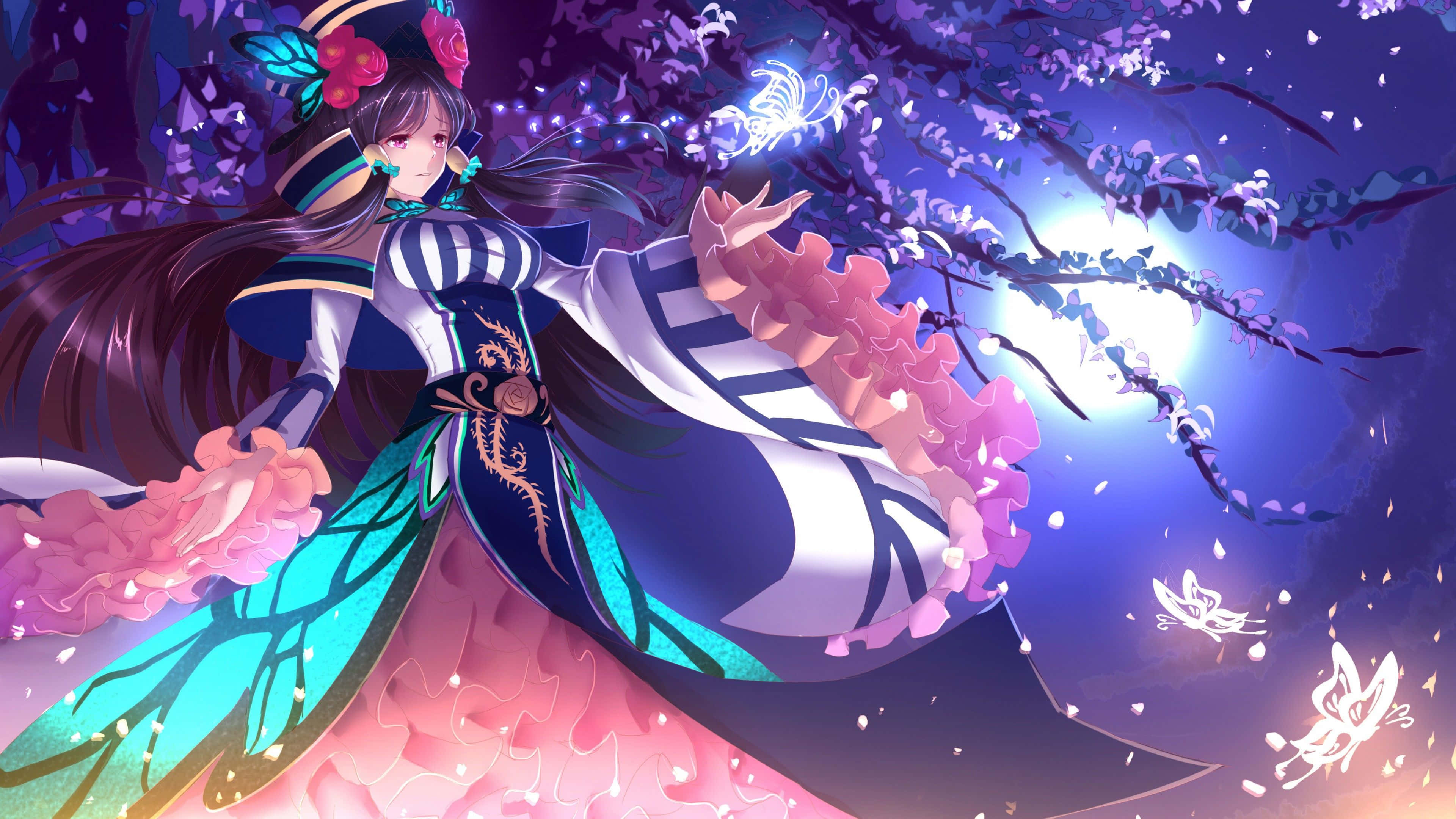 Betagende 4K anime scene Wallpapers