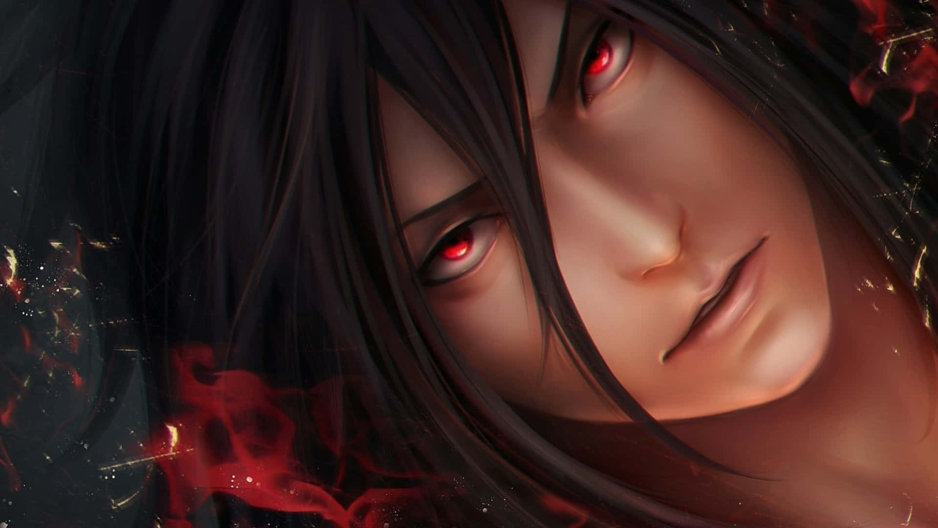 Betagende fremstilling af Naruto Shippudens mod Wallpapers