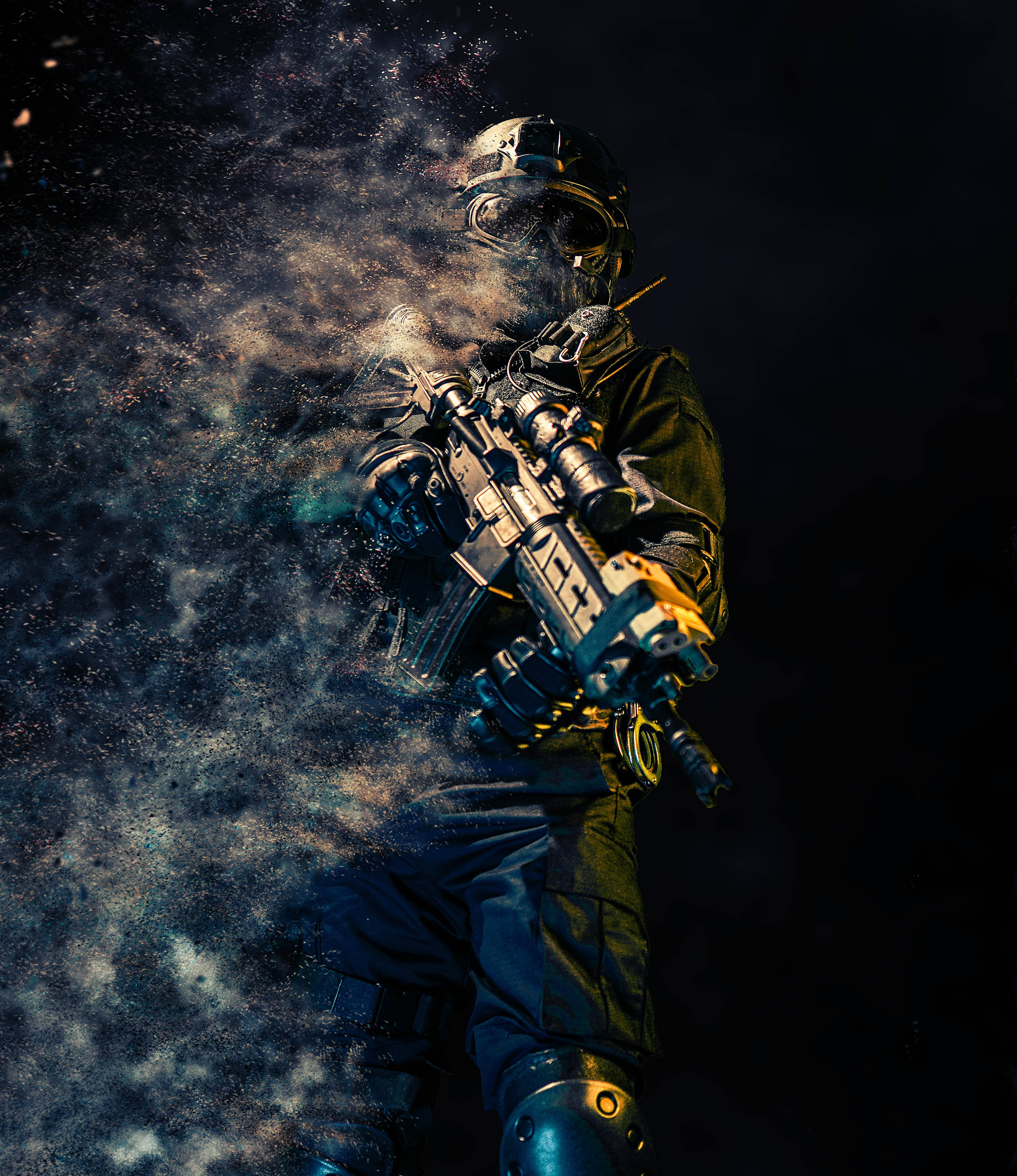 Gunman Graphic Art Wallpapers