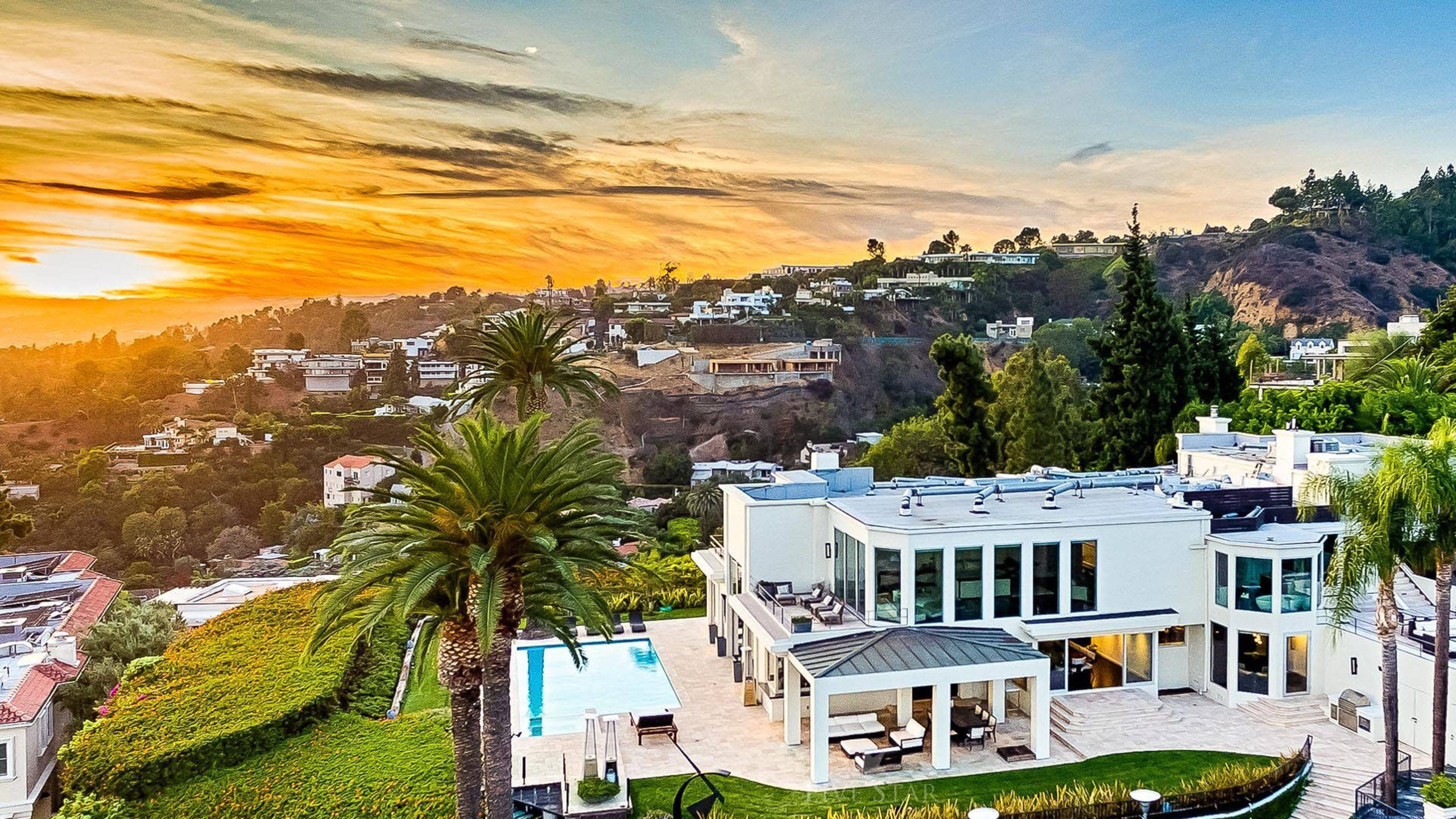 Beverly Hills Los Angeles solnedgang Wallpapers