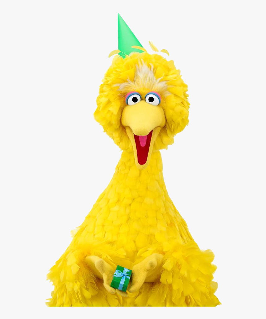 Big Bird tillykke med fødselsdagen Wallpapers
