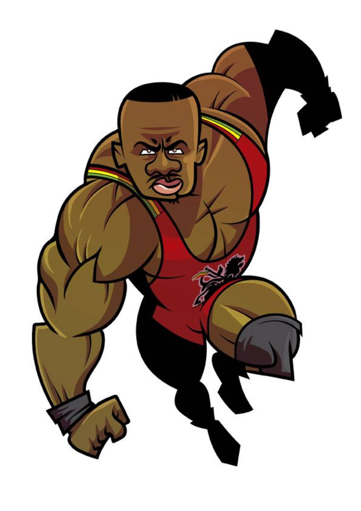 Big E Ewen tegneseriekunst Wallpapers