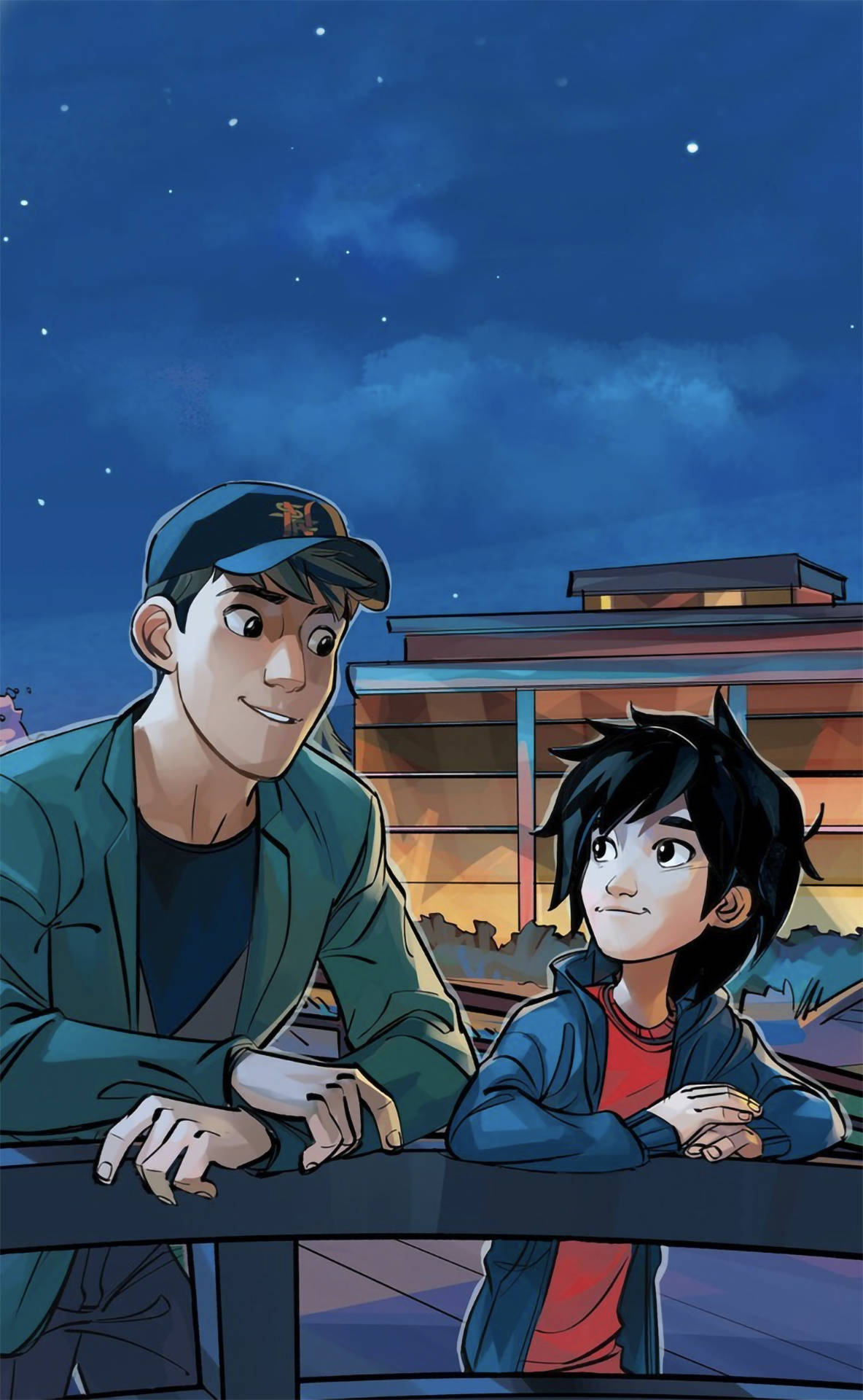 Big Hero 6 Broderlig Snak Wallpapers