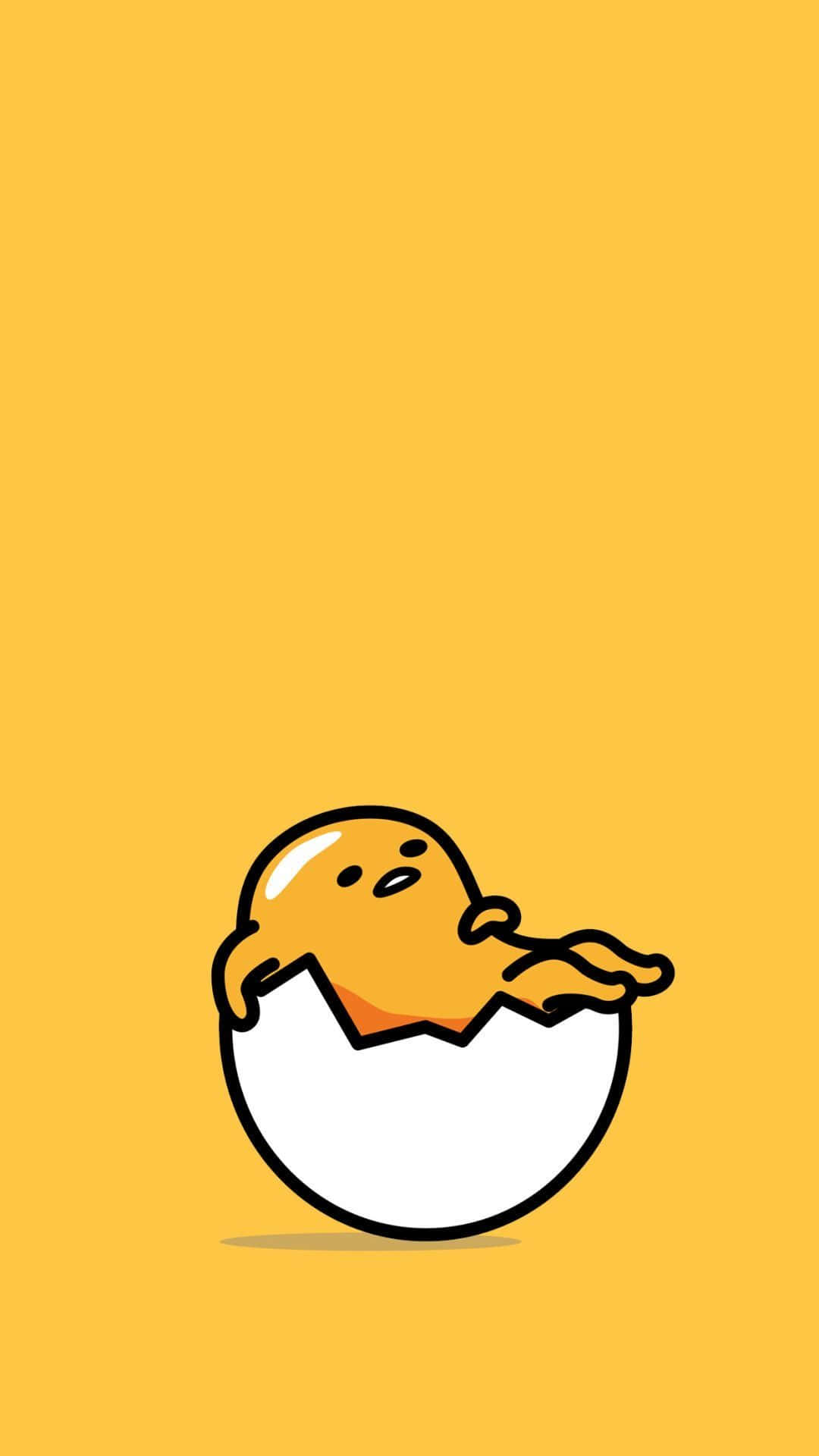 Billede af den sødeste telefon nogensinde: Gudetama-telefon Wallpapers
