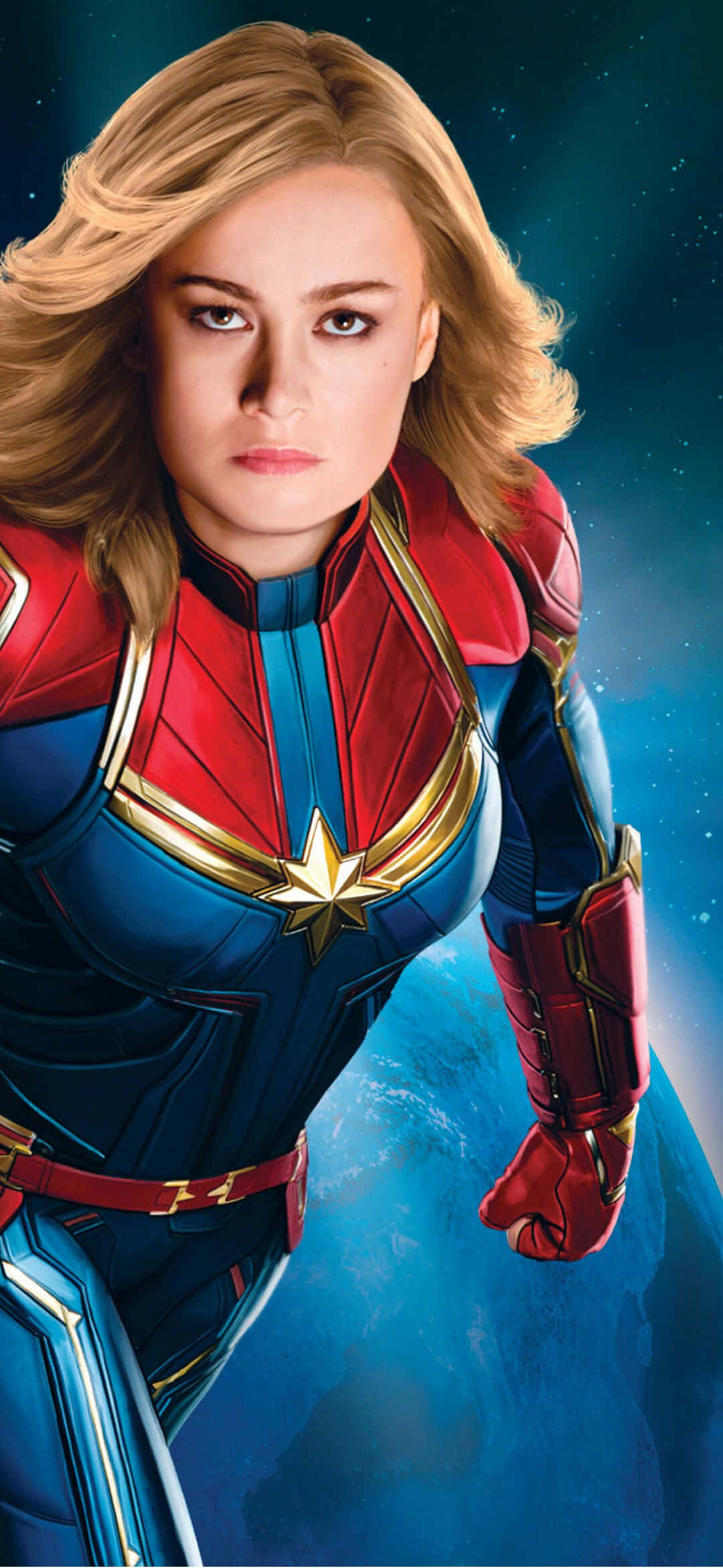 Billede "Captain Marvel frigør sin kosmiske kraft" Wallpapers