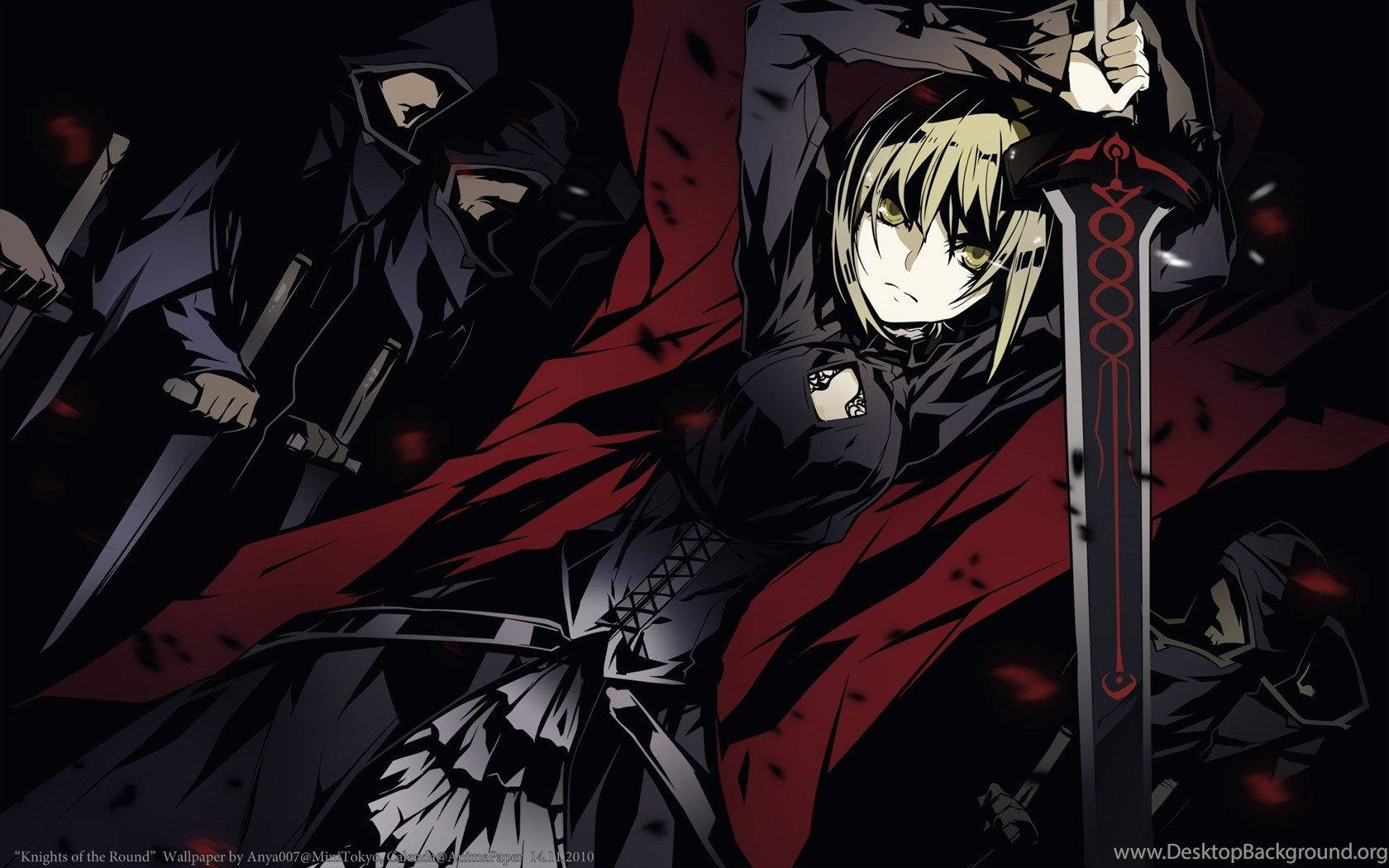 Billede Cool anime dreng sværdkæmper Wallpapers