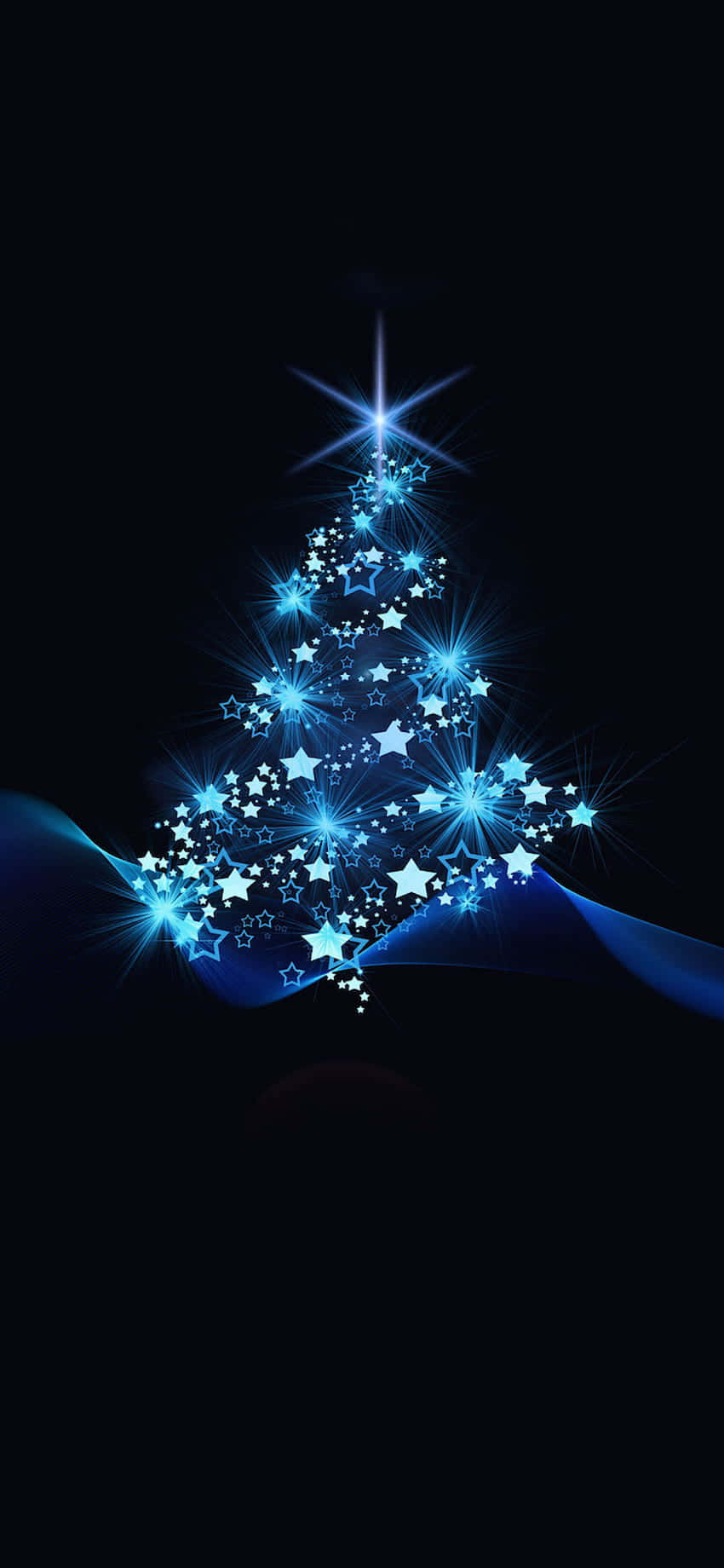Billede "Et sødt juletræ klar til højtiden" Wallpapers
