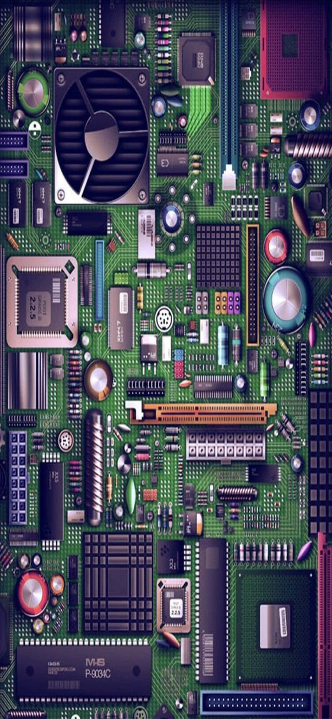 Billede "iPhone X gør en perfekt stationær pc" Wallpapers