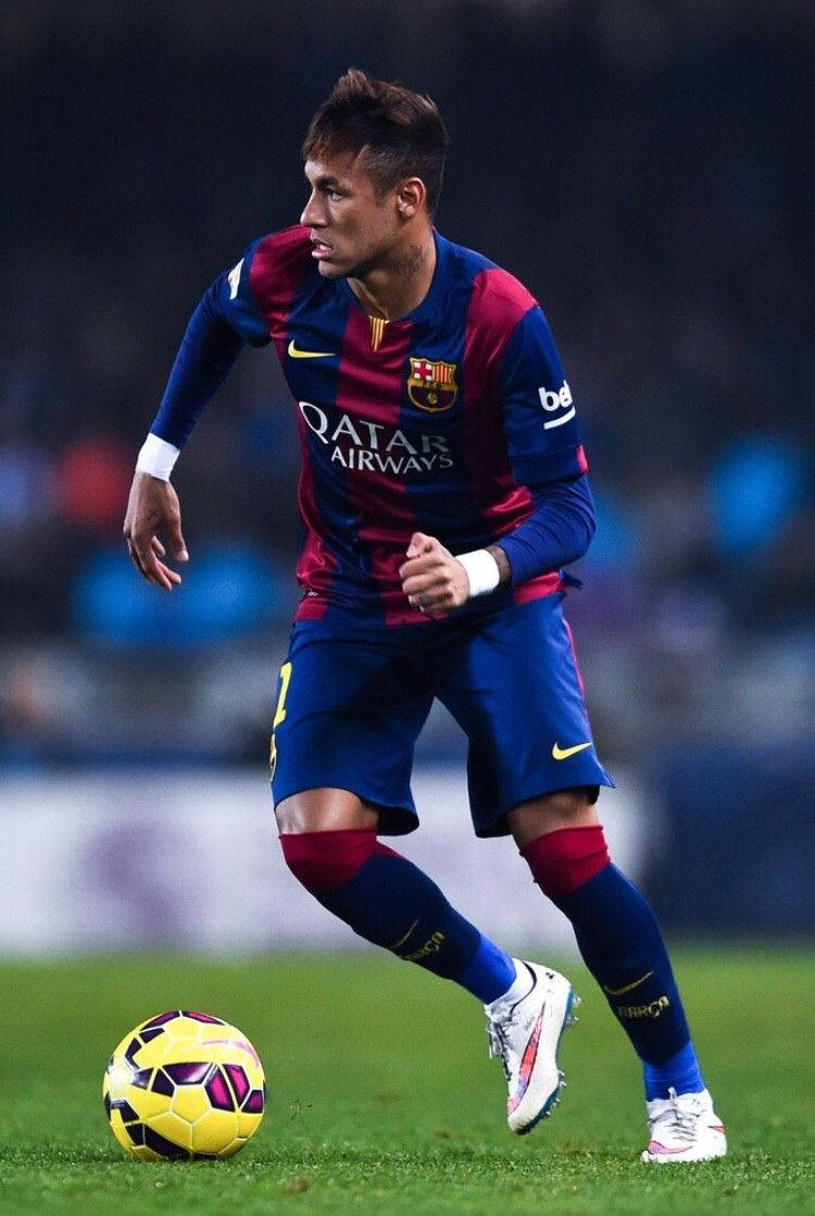 Neymar FC Barcelona baggrund. — Neymar Wallpapers