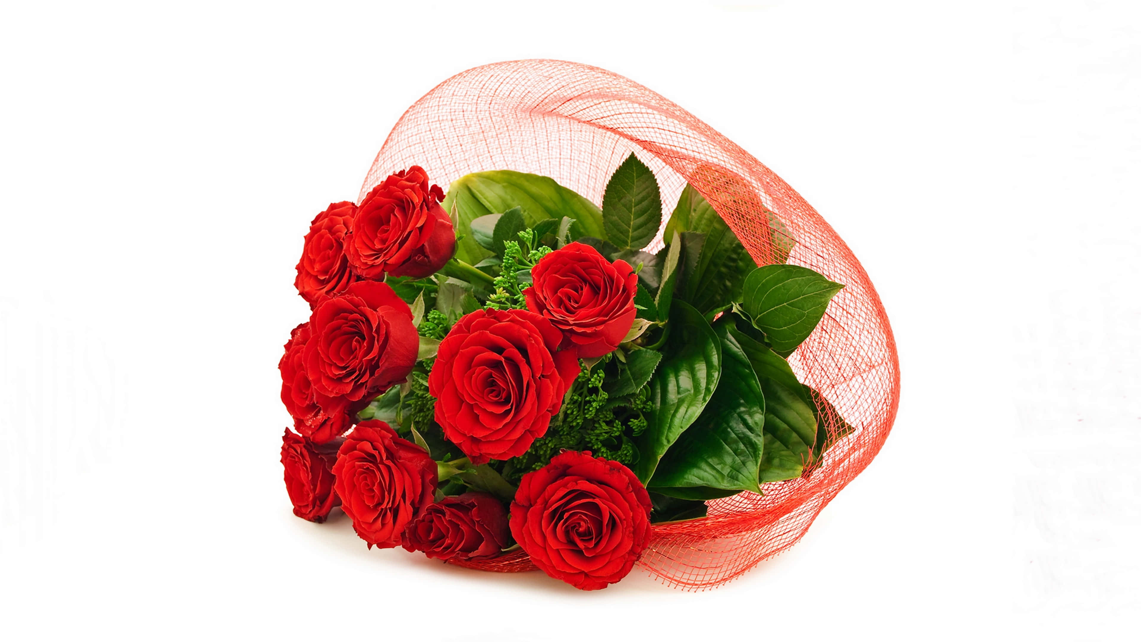 Billeder af en rosenbuket i pageant-stil Wallpapers