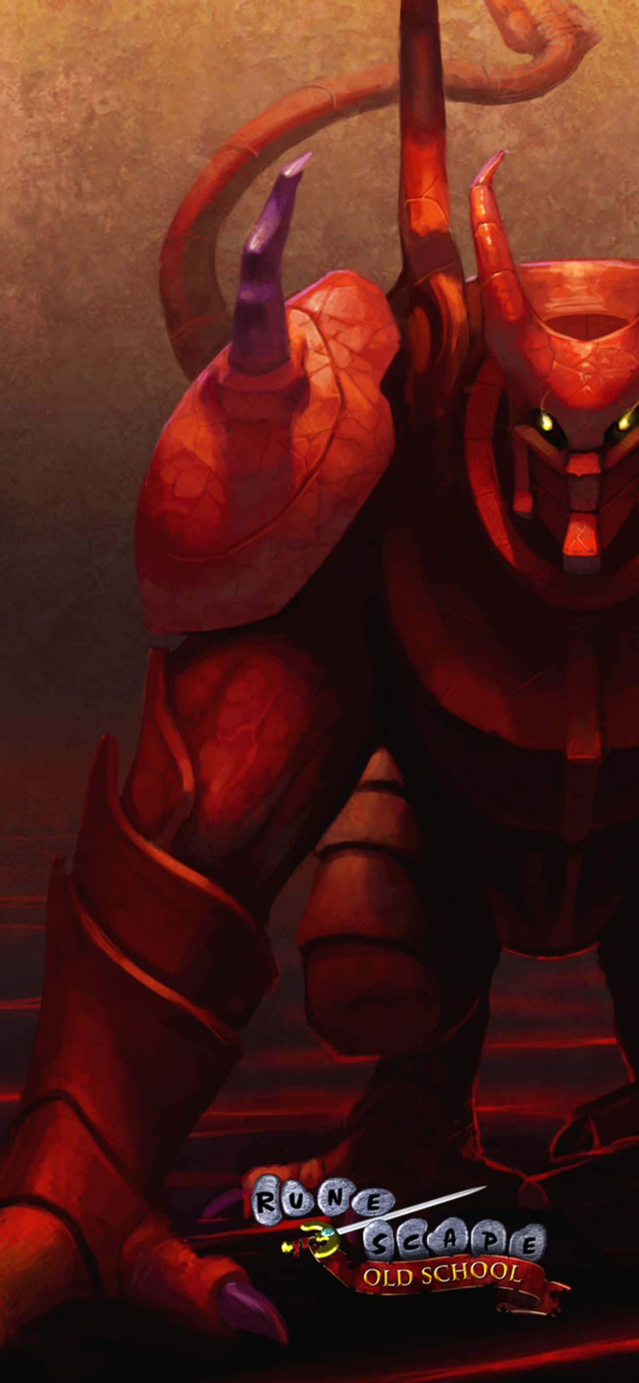 Billedtekst: En nostalgisk rejse gennem gamle RuneScape på iPhone XS Max skærm Wallpapers