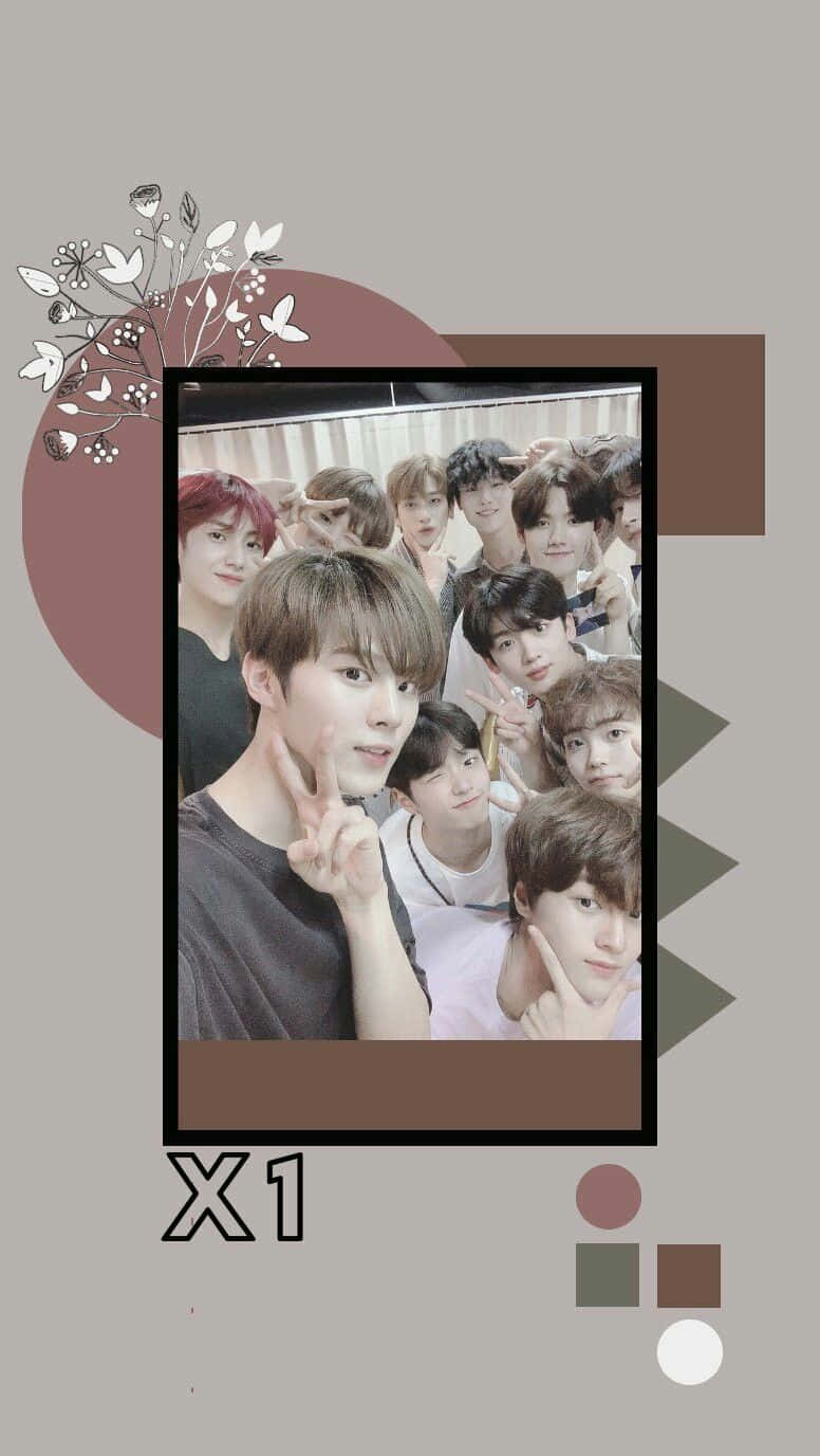 Billedtekst: Stigende Kpop-stjerner optræder på scenen Wallpapers
