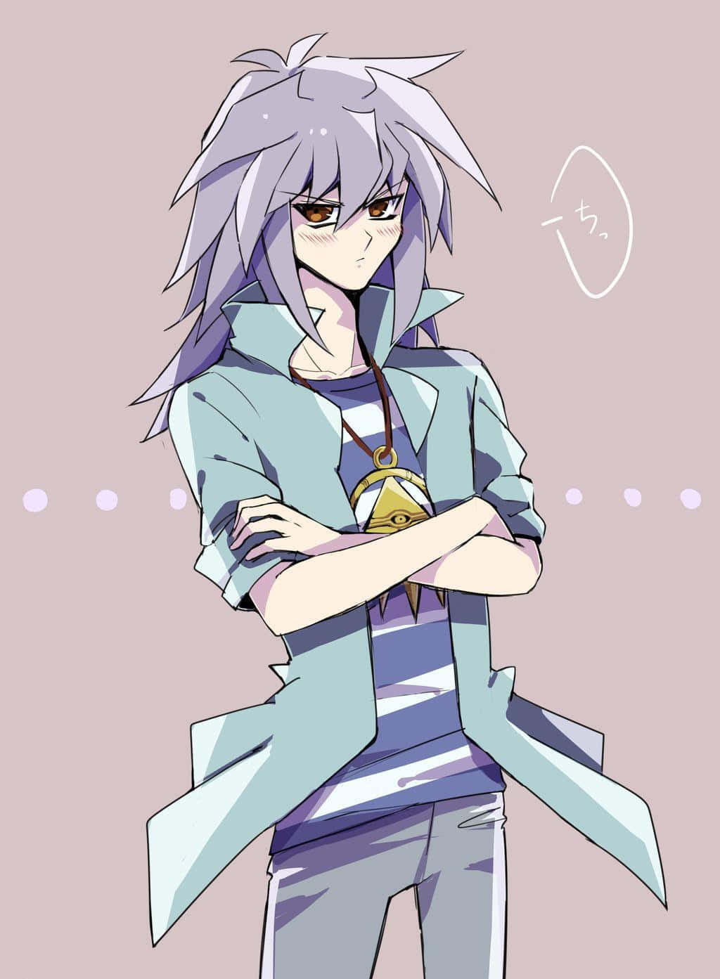 Billedtekst: Yami Bakura - Mester i mørke spil Wallpapers