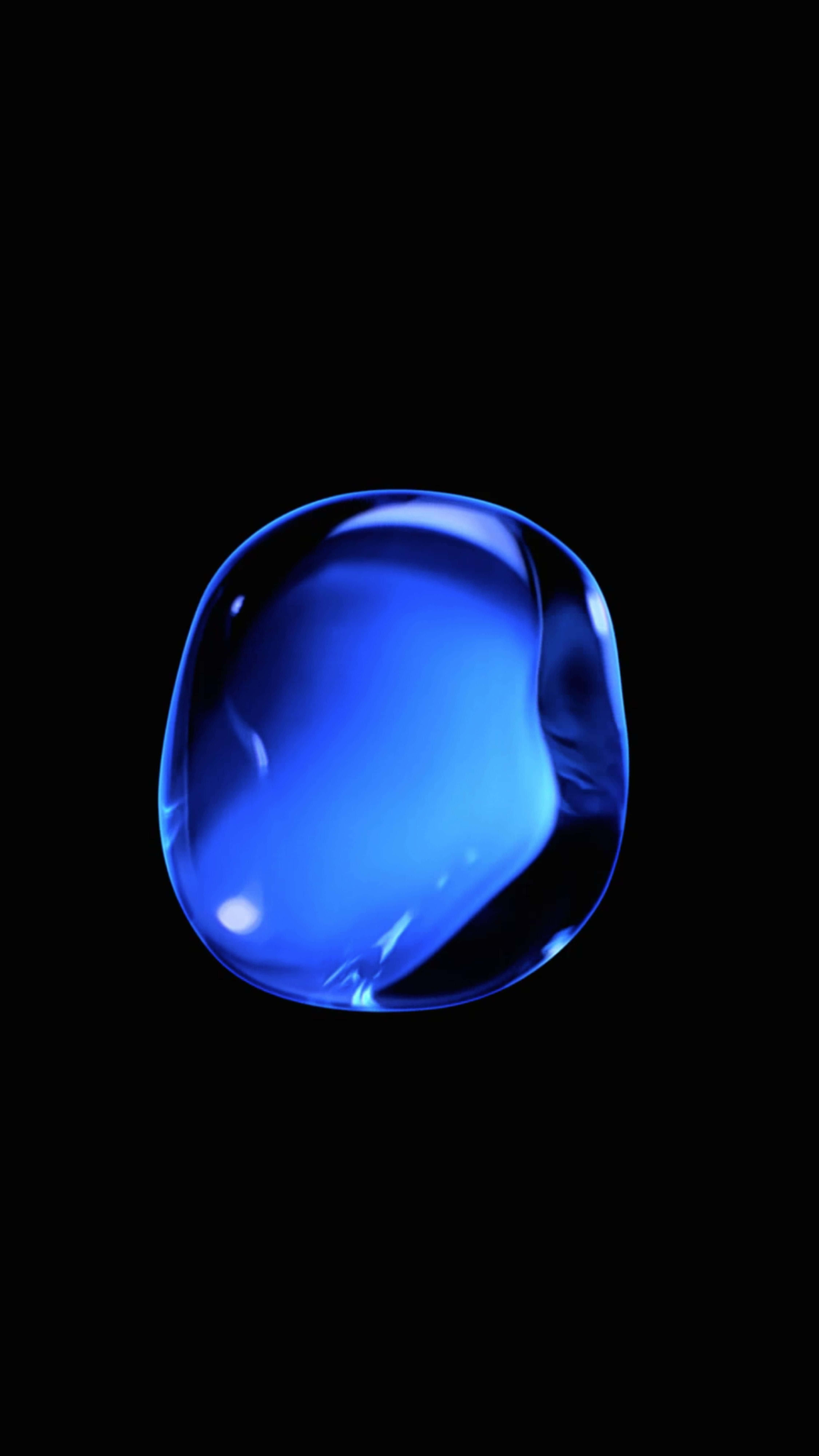 Blå ædelsten iPhone 7 Plus Live Wallpapers