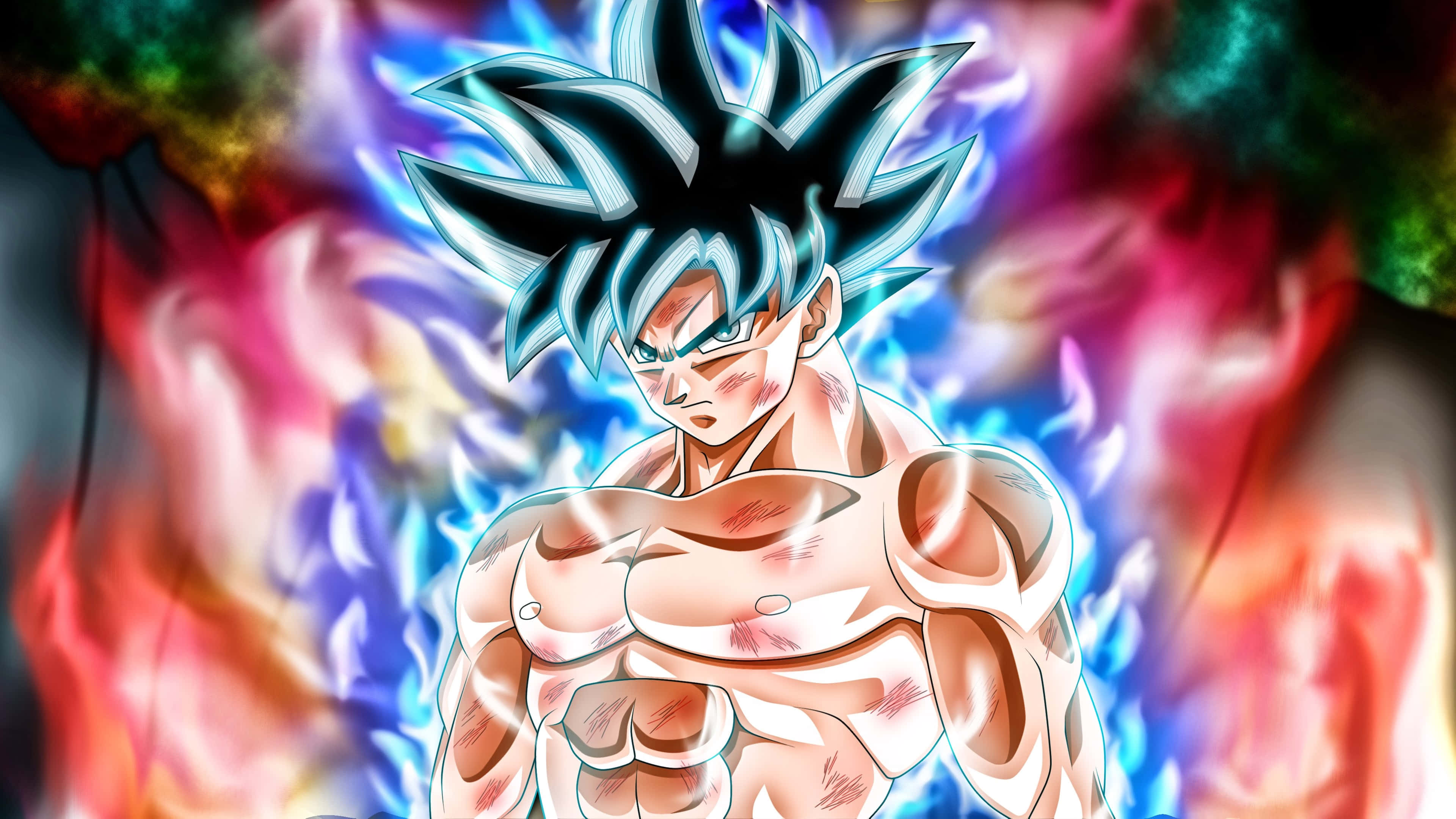 Blå flammedrage Dragon Ball Super billede Wallpapers