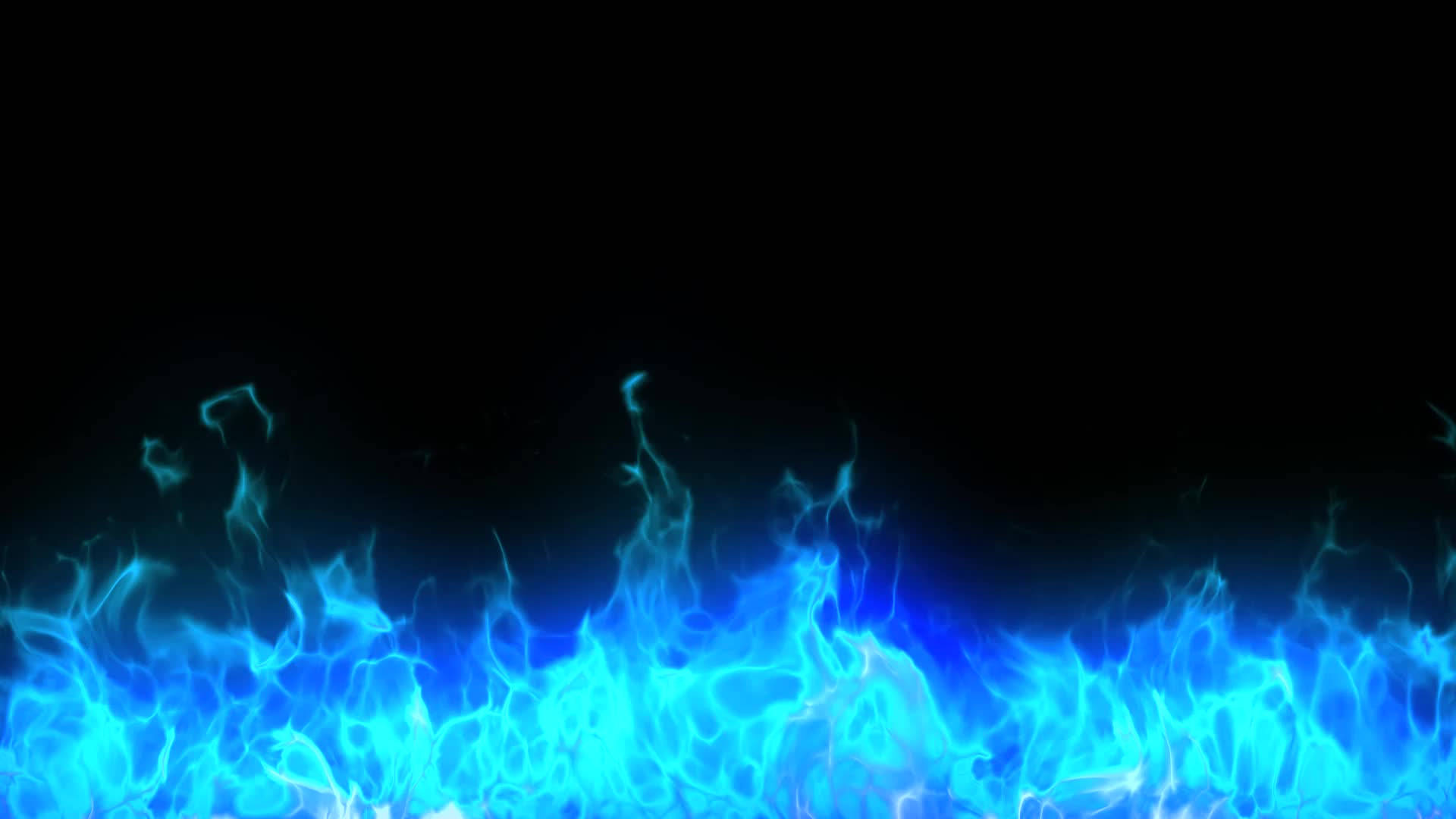Blå flammer ild Wallpapers