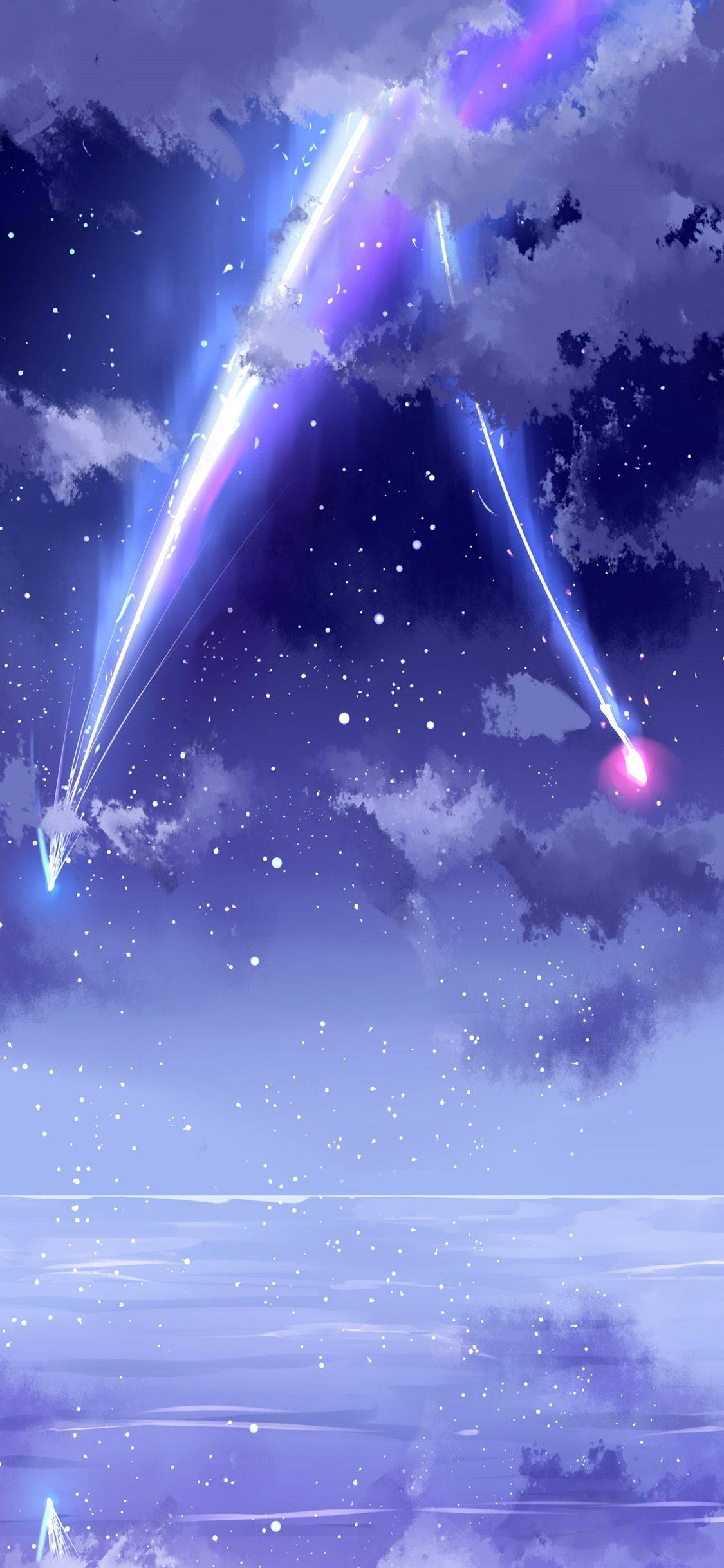 Blå Haler fra Your Name Anime Wallpapers