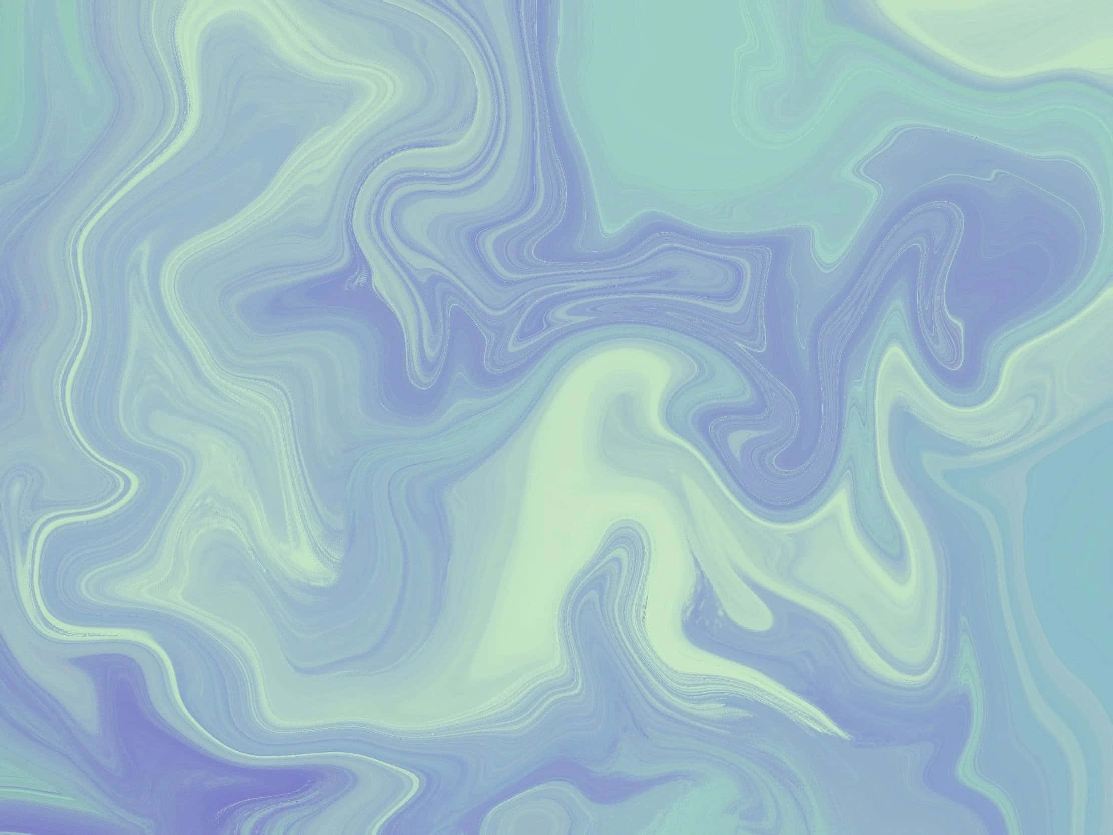blå og grøn flydende tekstur Wallpapers