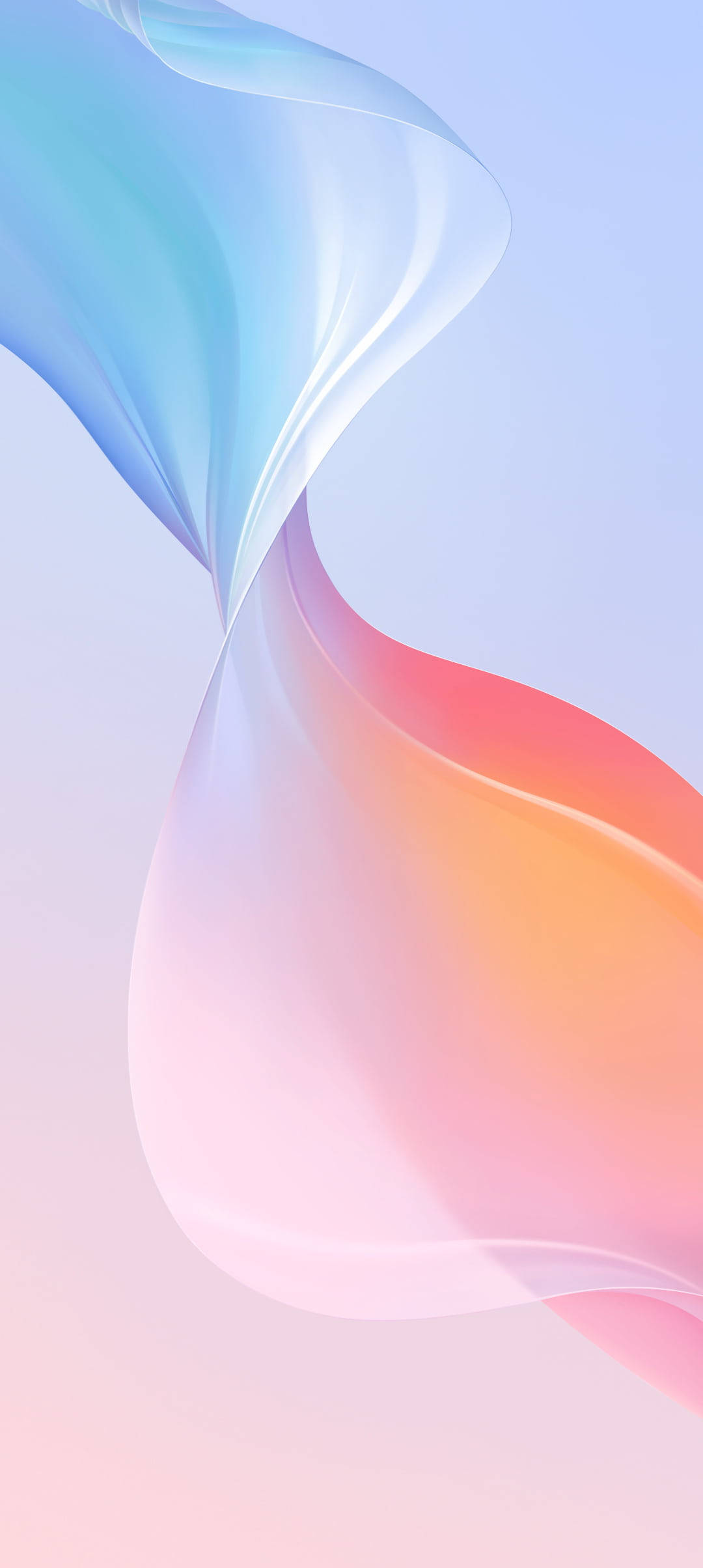 Blå og lyserød Vivo Y20 Wallpapers