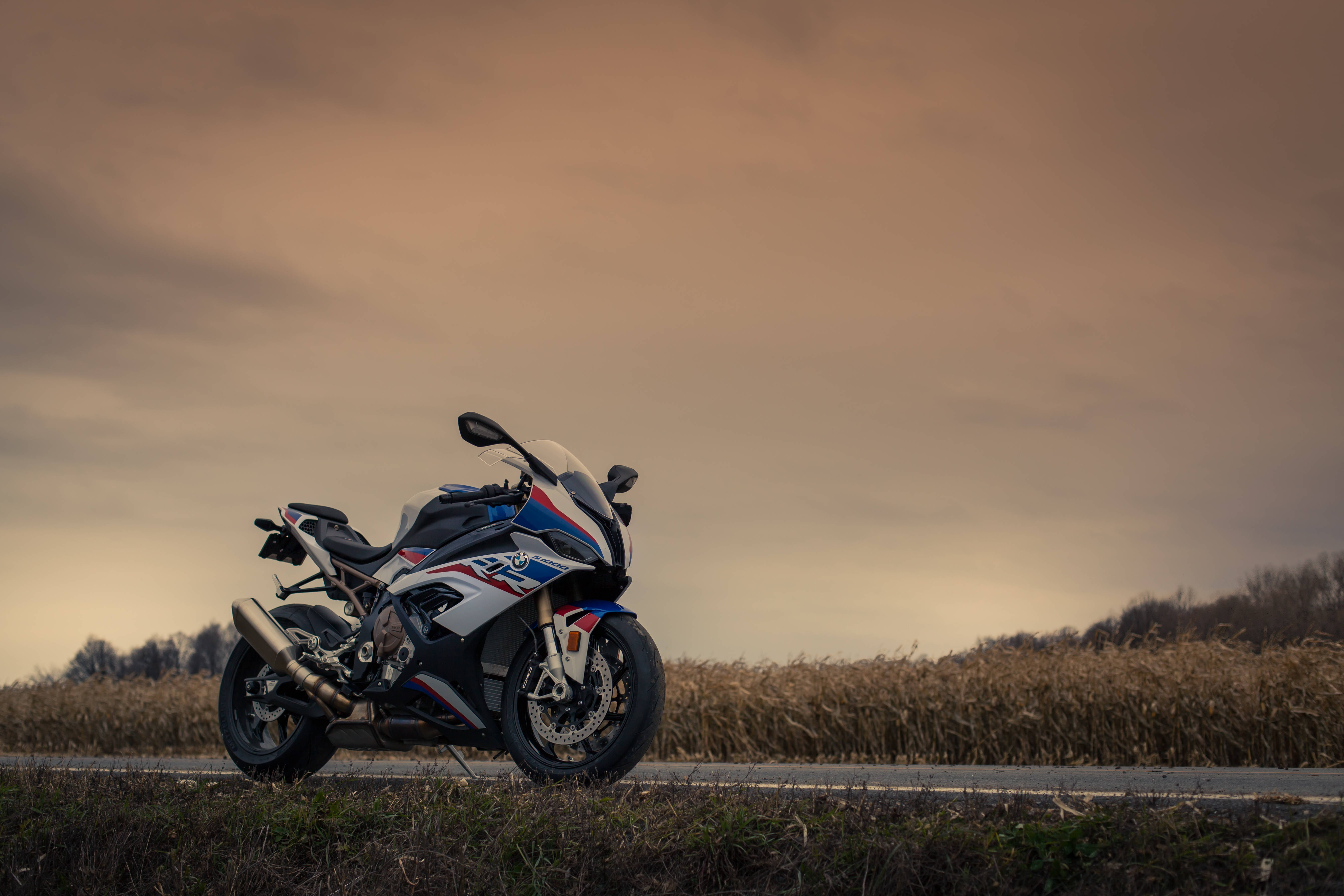 Blå Rød Hvid BMW 1920x1080 Motorcykel Wallpapers