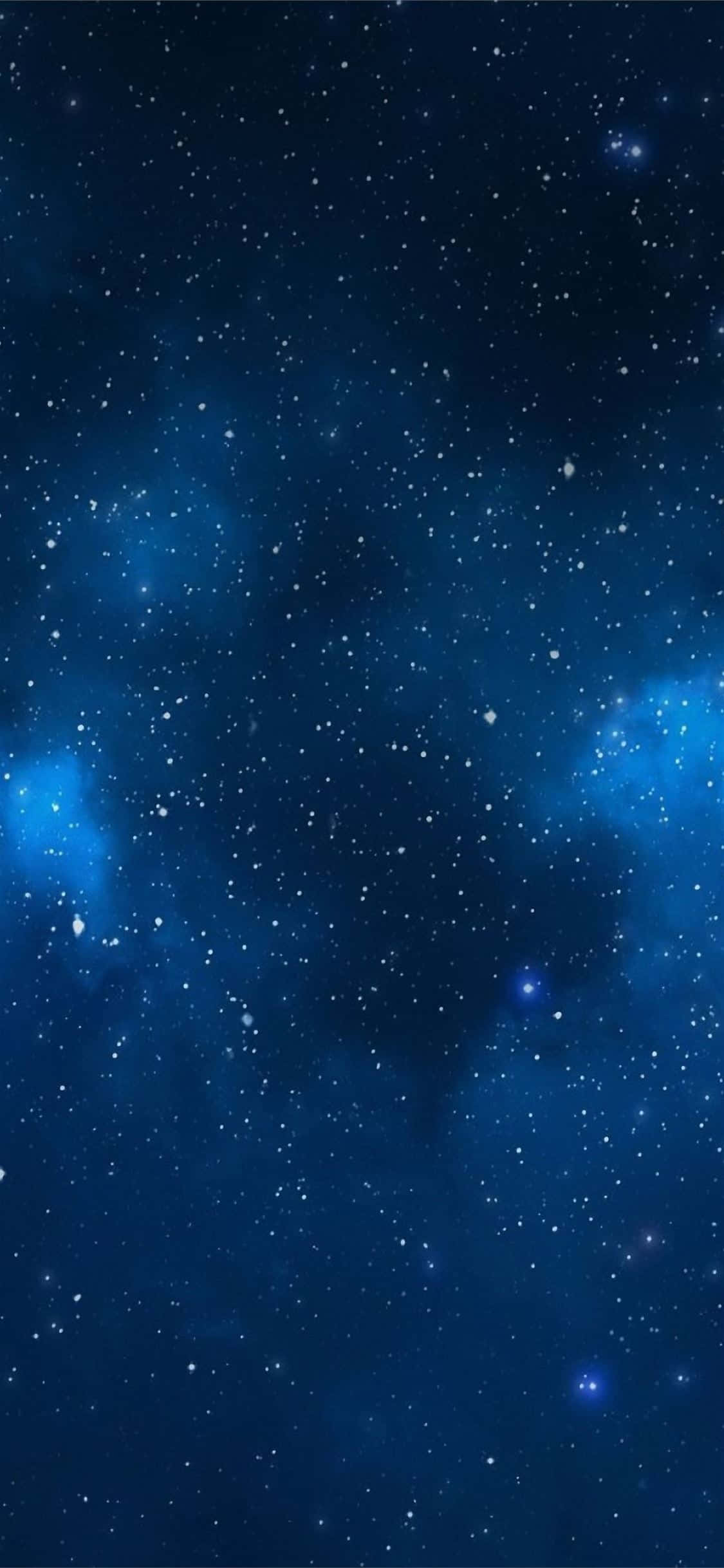 blå rum baggrund med stjerner og stjerner Wallpapers