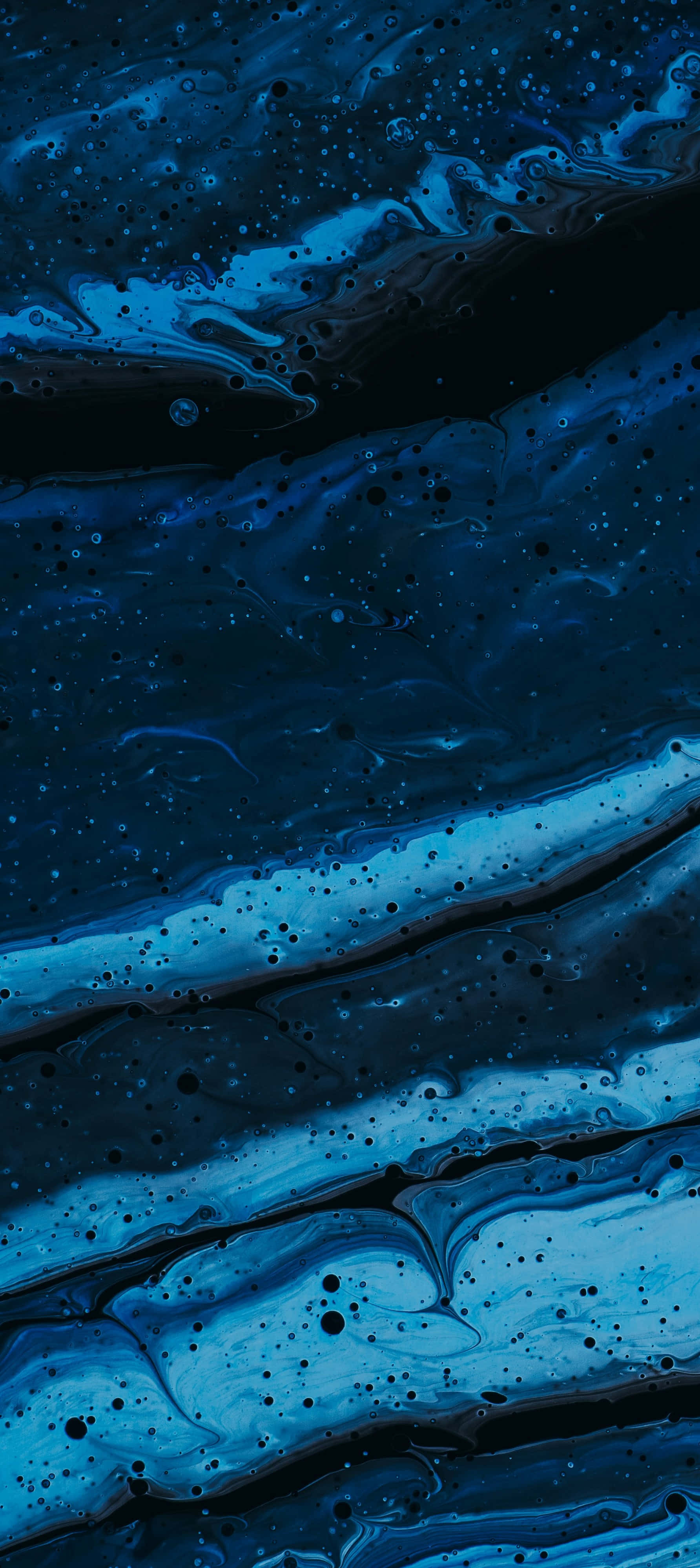 Blå toner iPhone X marmorbaggrund Wallpapers