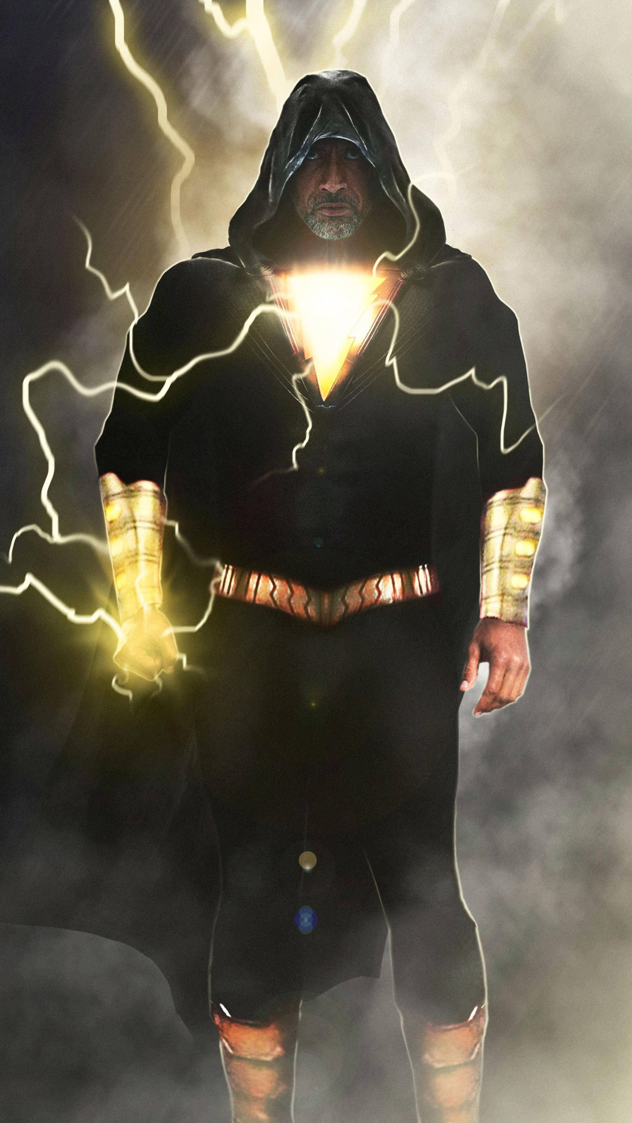 Black Adam forklædning Wallpapers