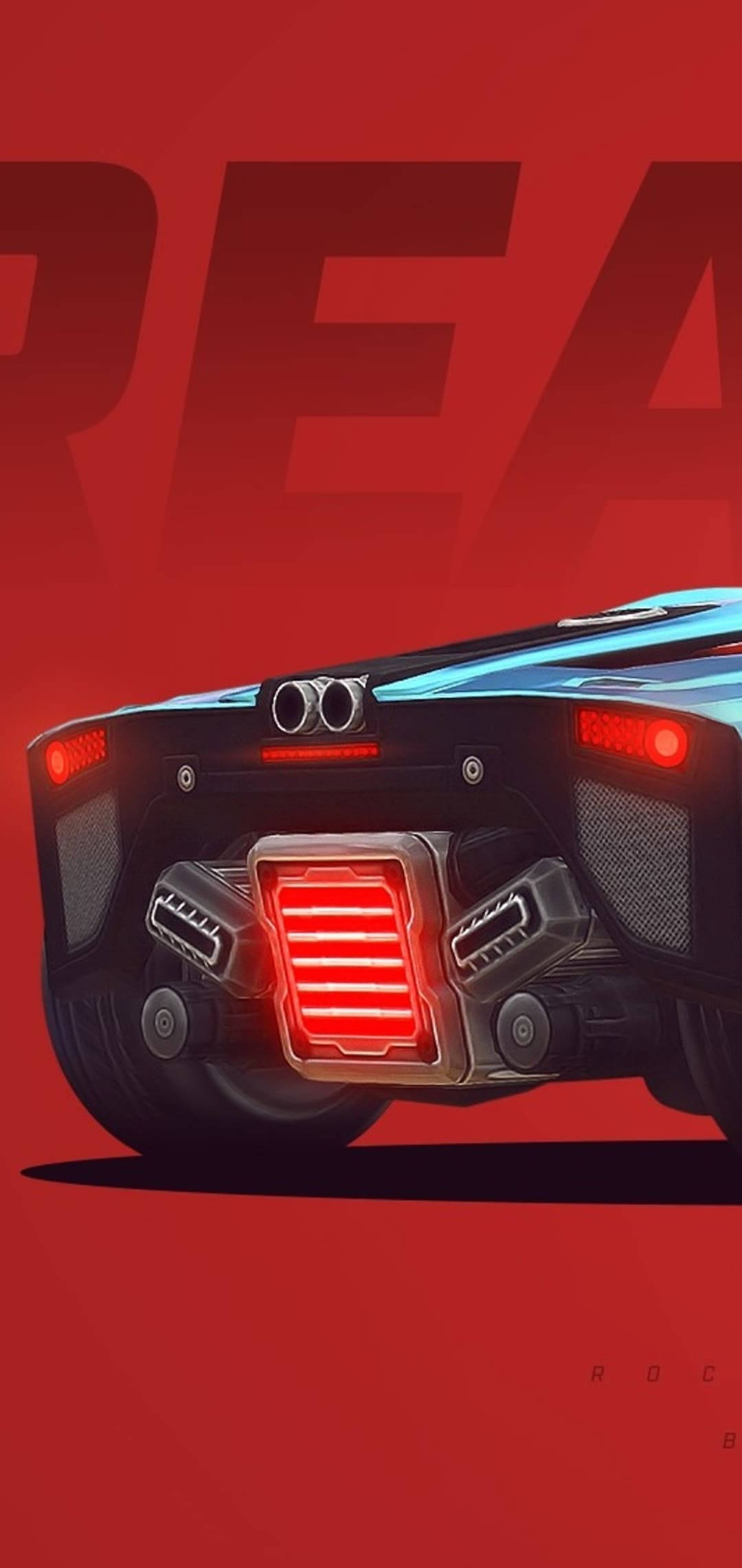 Black Breakout Rocket League iPhone Wallpapers