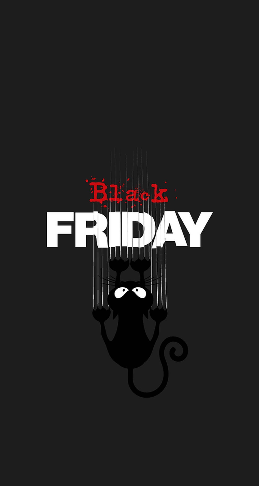 Black Friday shoppingfeber kat Wallpapers