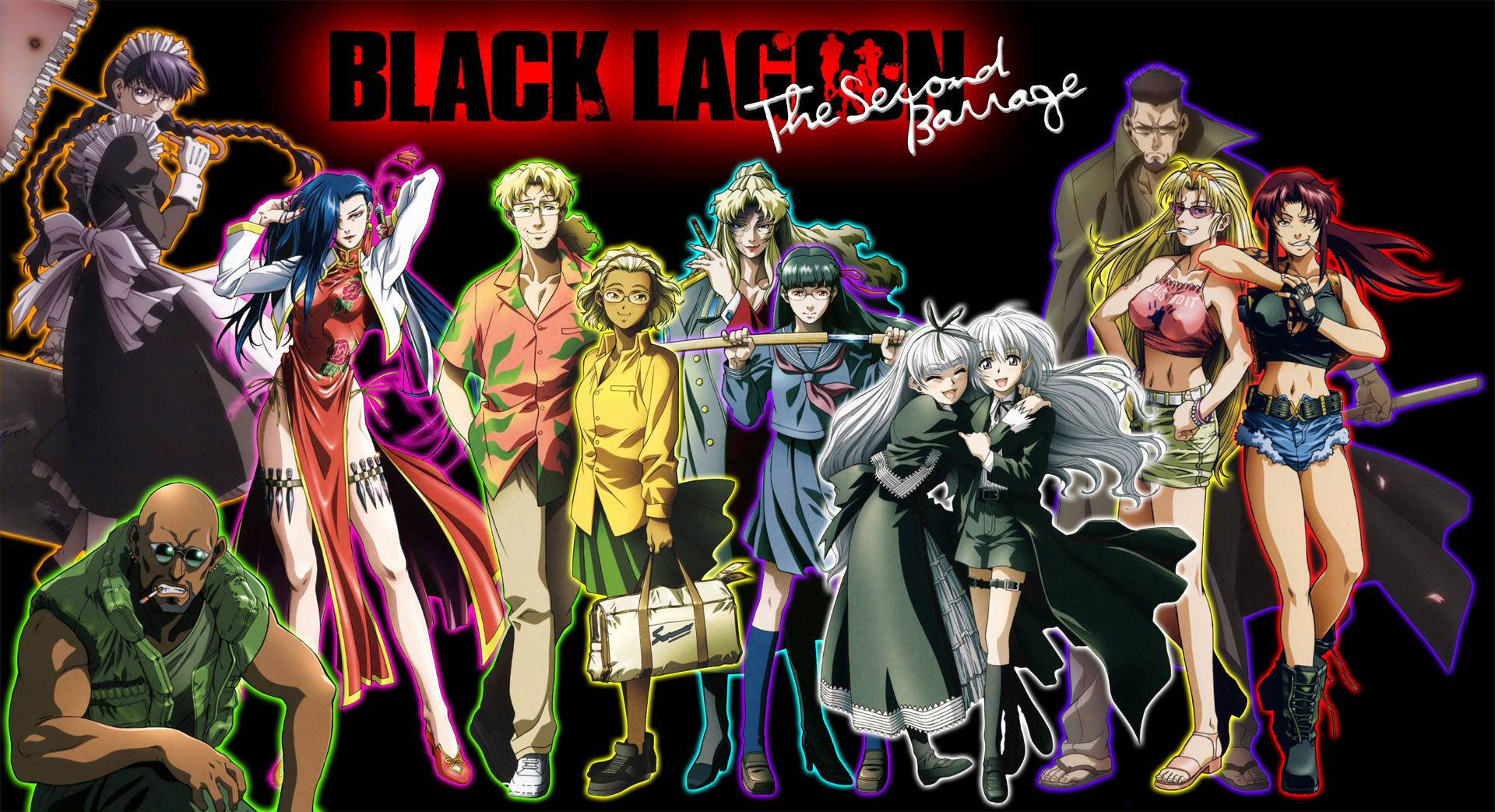 Black Lagoon Second Barrage Plakat Wallpapers