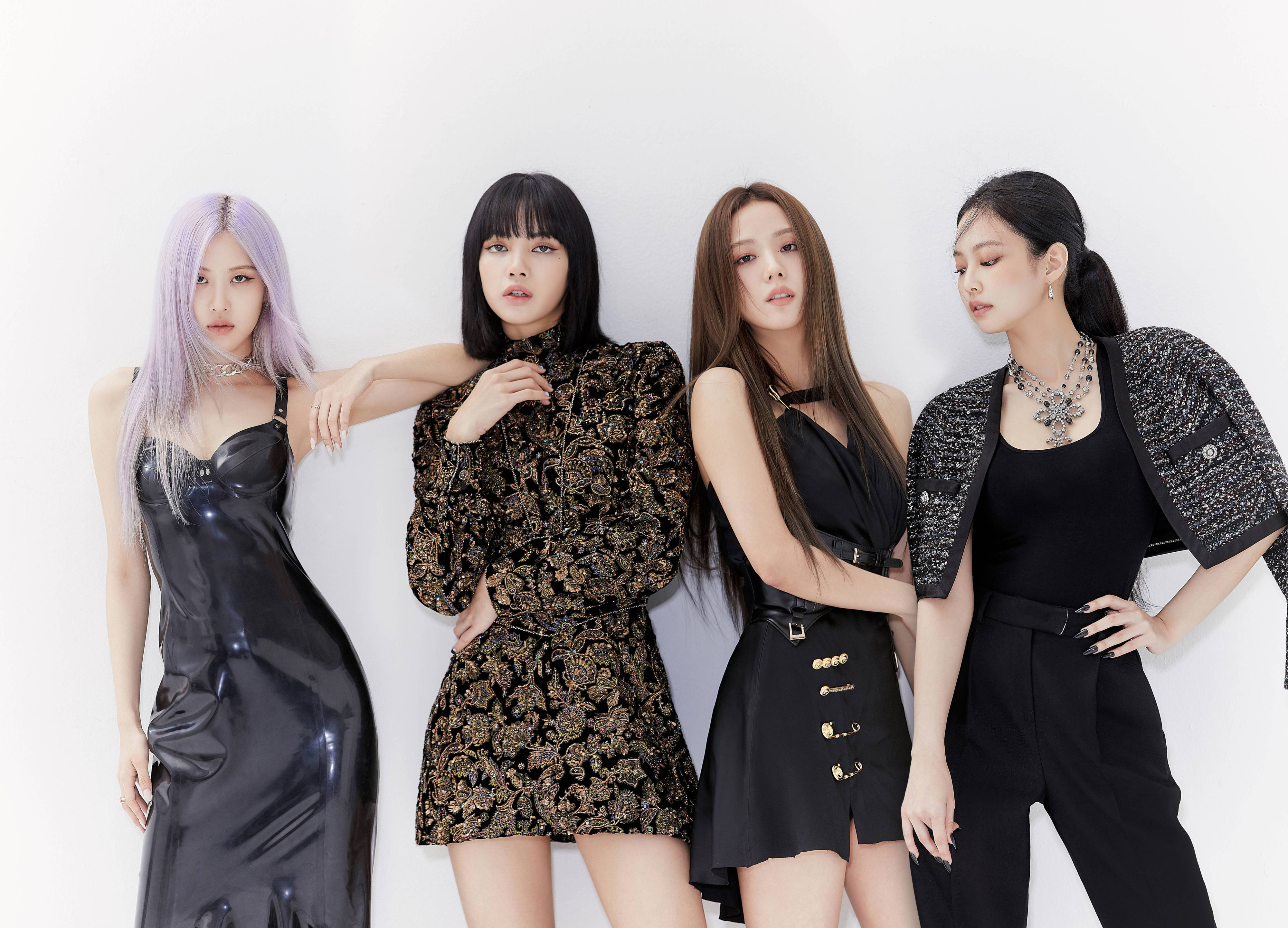 Blackpink Kvindelige Koreanske Stjerner Wallpapers