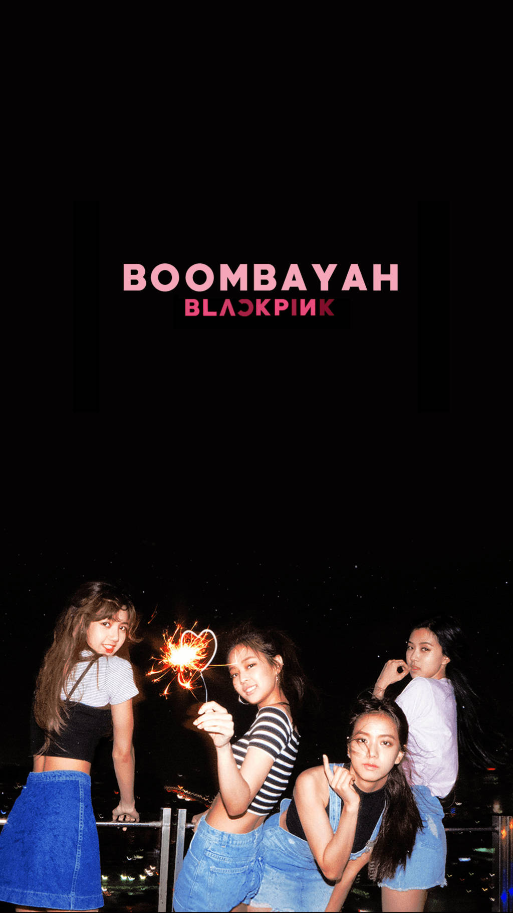 Blackpink-medlemmerne nyder en aften i byen! Wallpapers