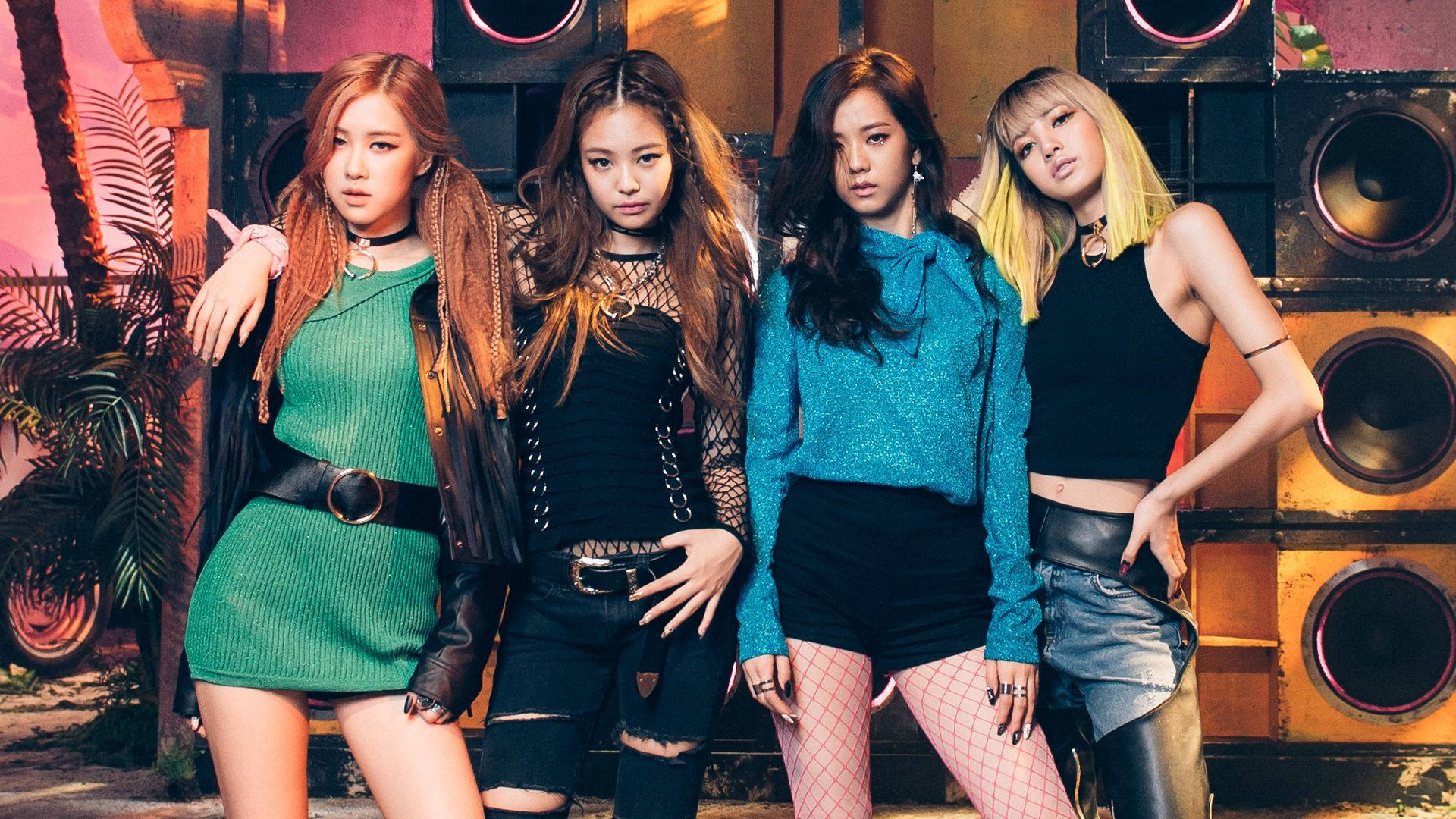 Blackpink ryster verden med Boombayah Wallpapers